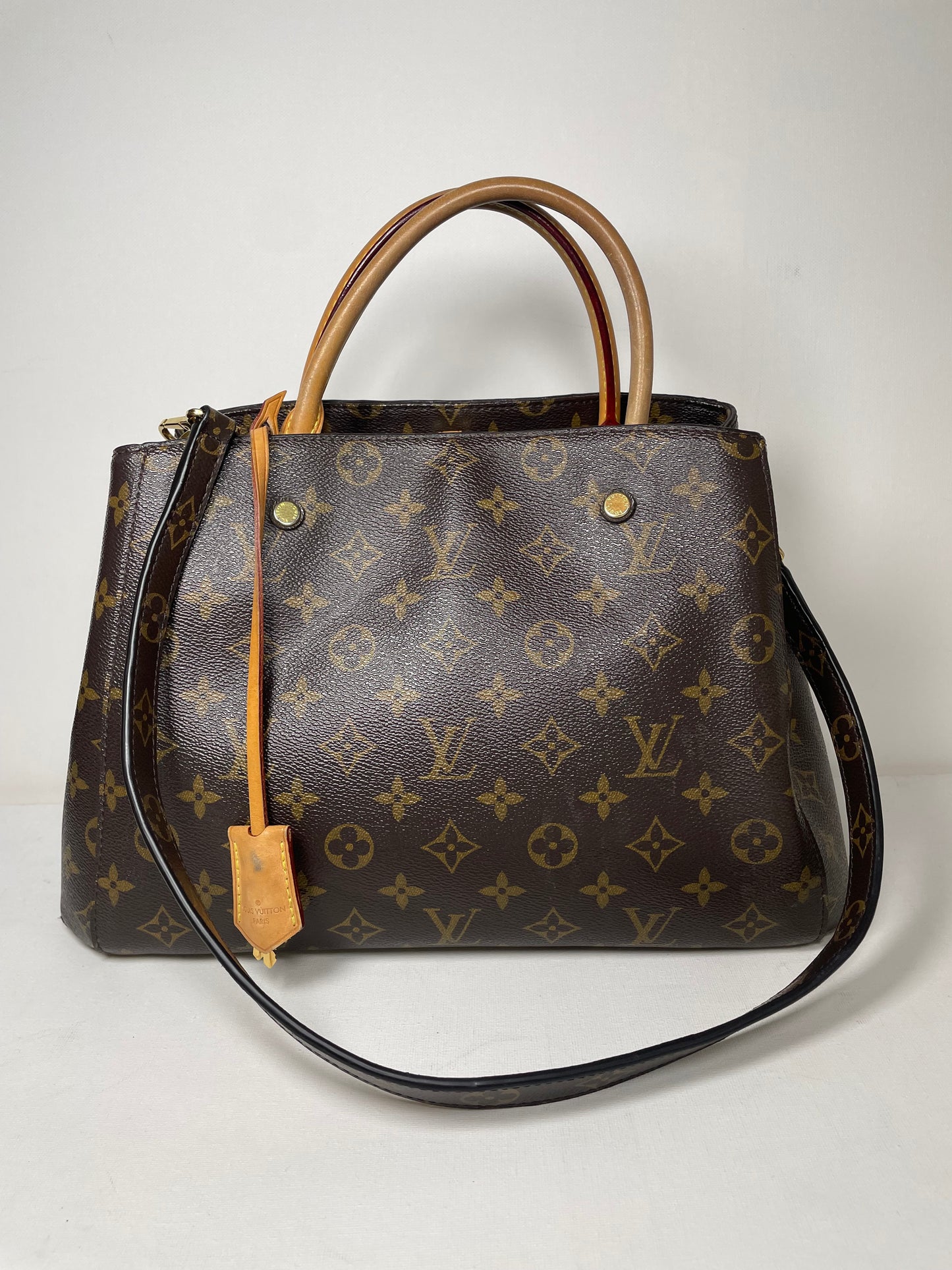 Preloved Louis Vuitton Montaigne Tote Bag, MM