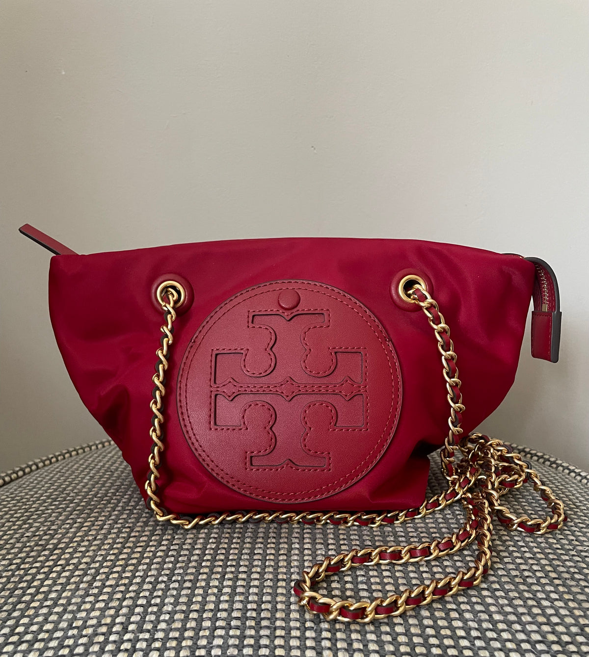 Preloved Tory Burch Ella Chain Bag, Small