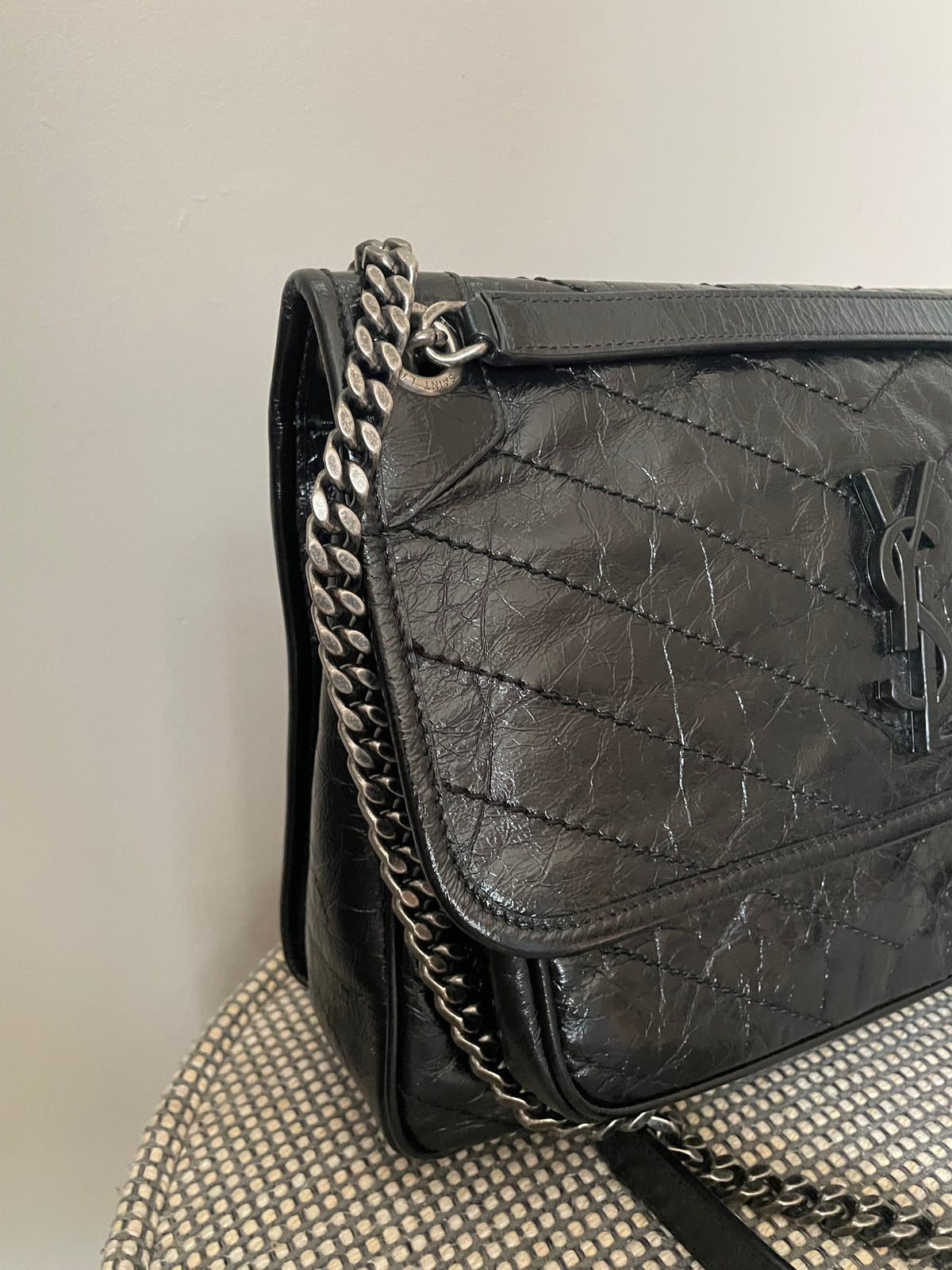 Preloved Saint Laurent Niki Shoulder Bag, Medium