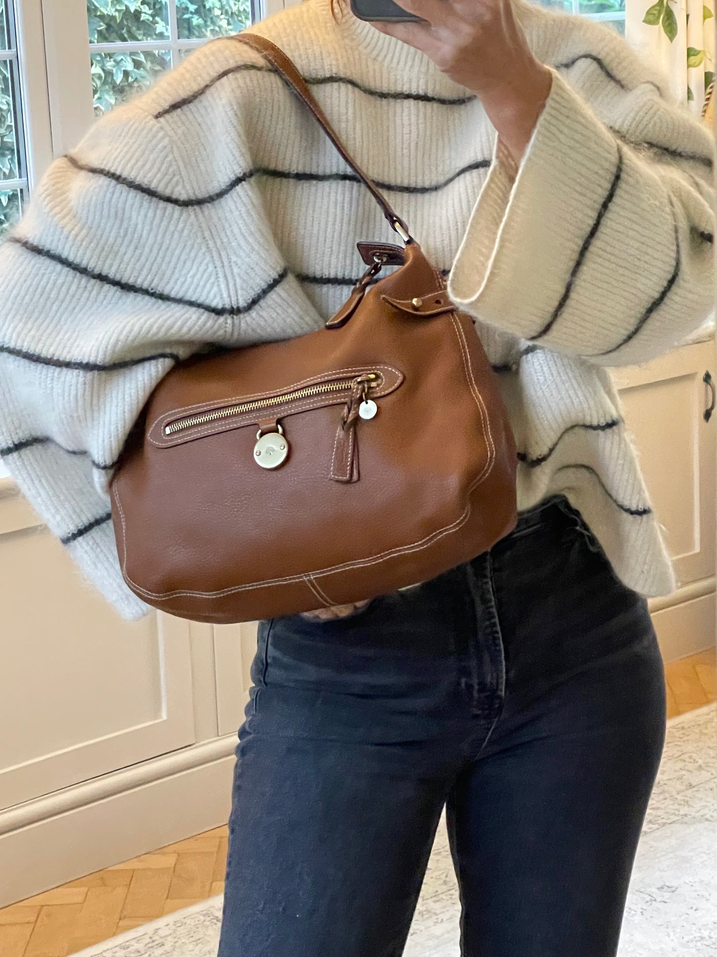 Preloved, Mulberry Somerset Shoulder Tote Bag