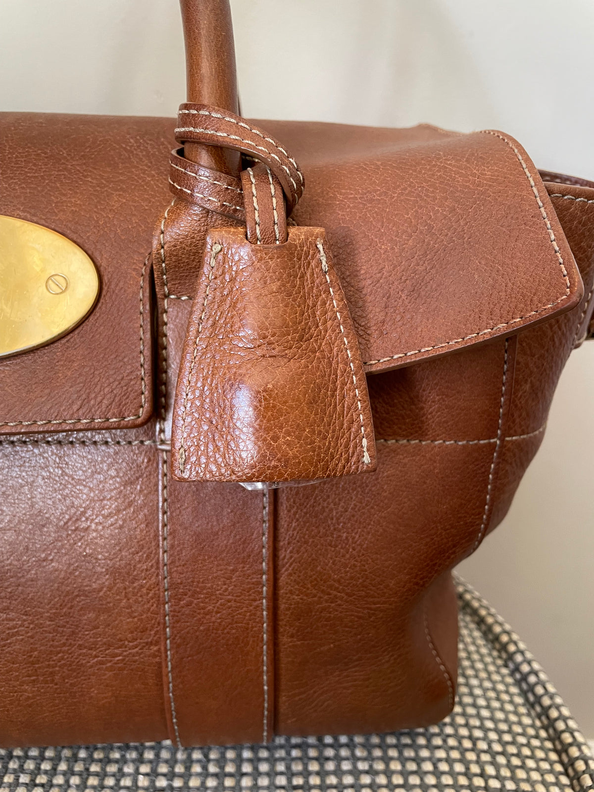Preloved Mulberry Bayswater Buckle Bag, Small