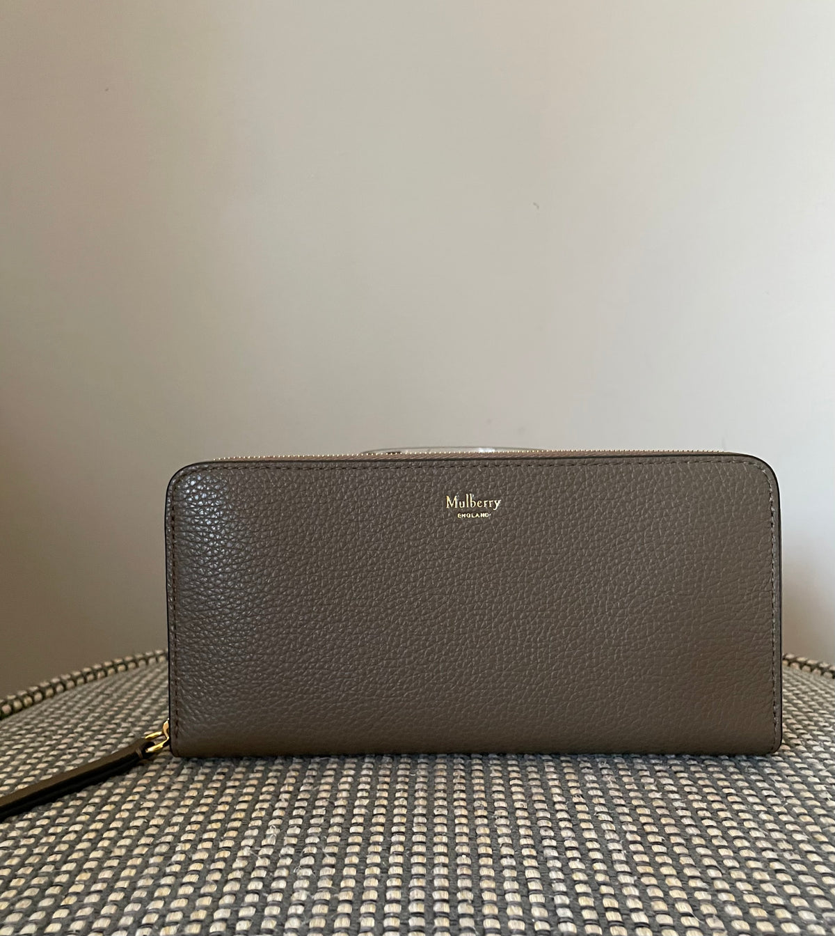 Preloved Mulberry Continental French Purse, Medium