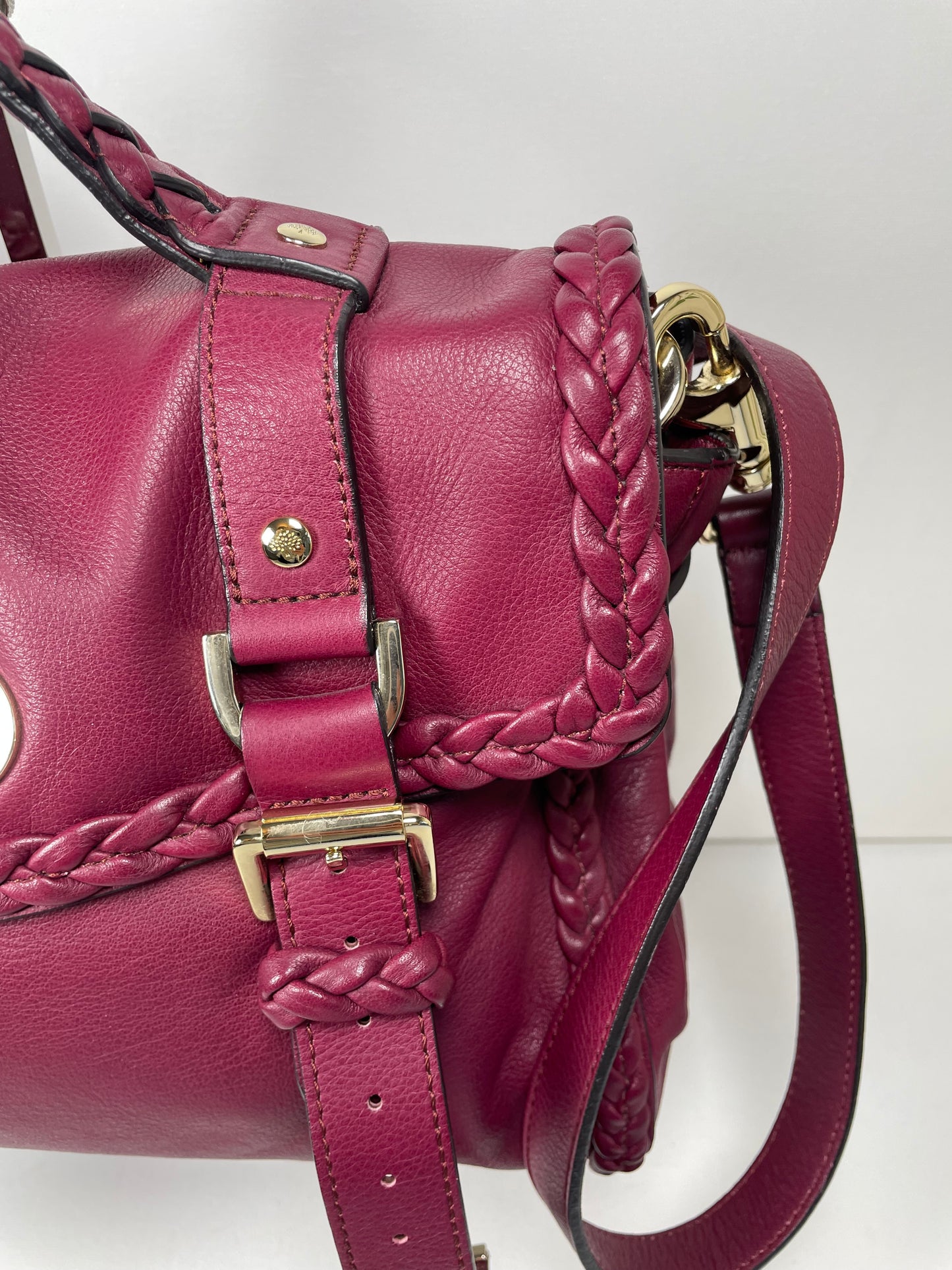 Preloved Mulberry Alexa Satchel Bag, Regular