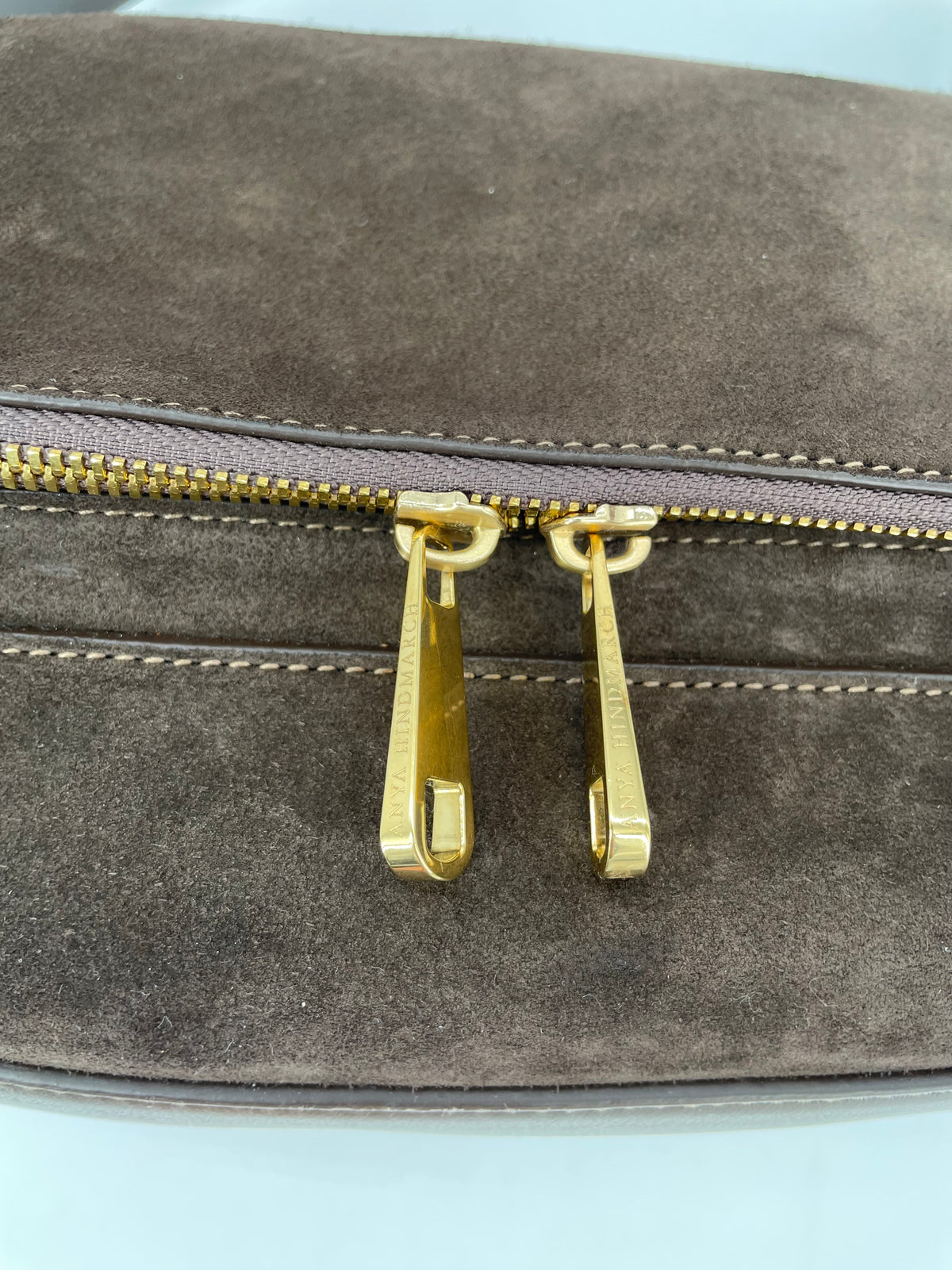 Preloved Anya Hindmarch Soft Vere Shoulder Bag, Medium