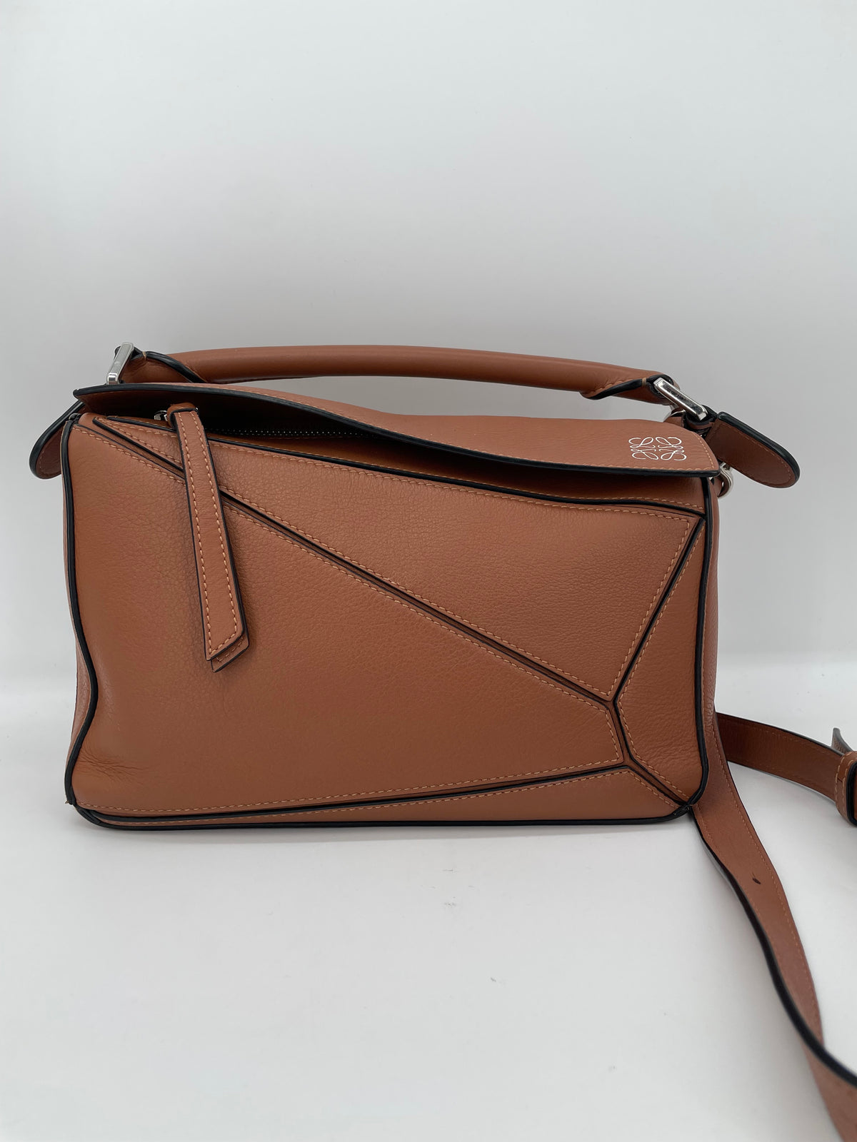 Preloved Loewe Puzzle Shoulder Bag, Small