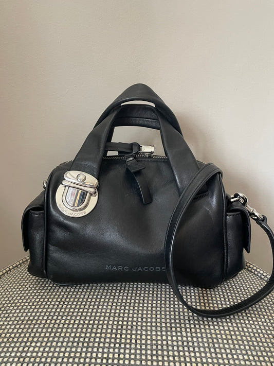 Preloved Marc Jacobs Pushlock satchel bag, Mini