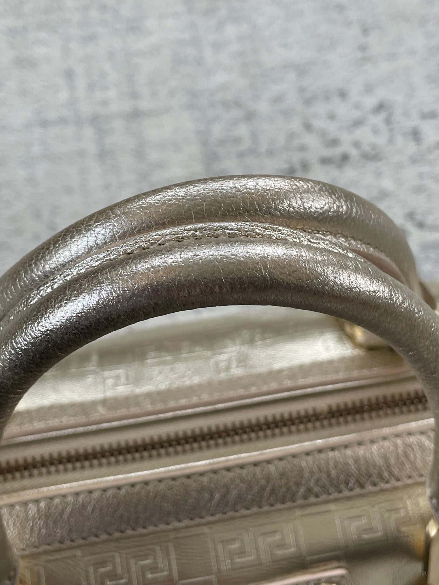 Preloved Vintage Versace Medusa Boston Bag
