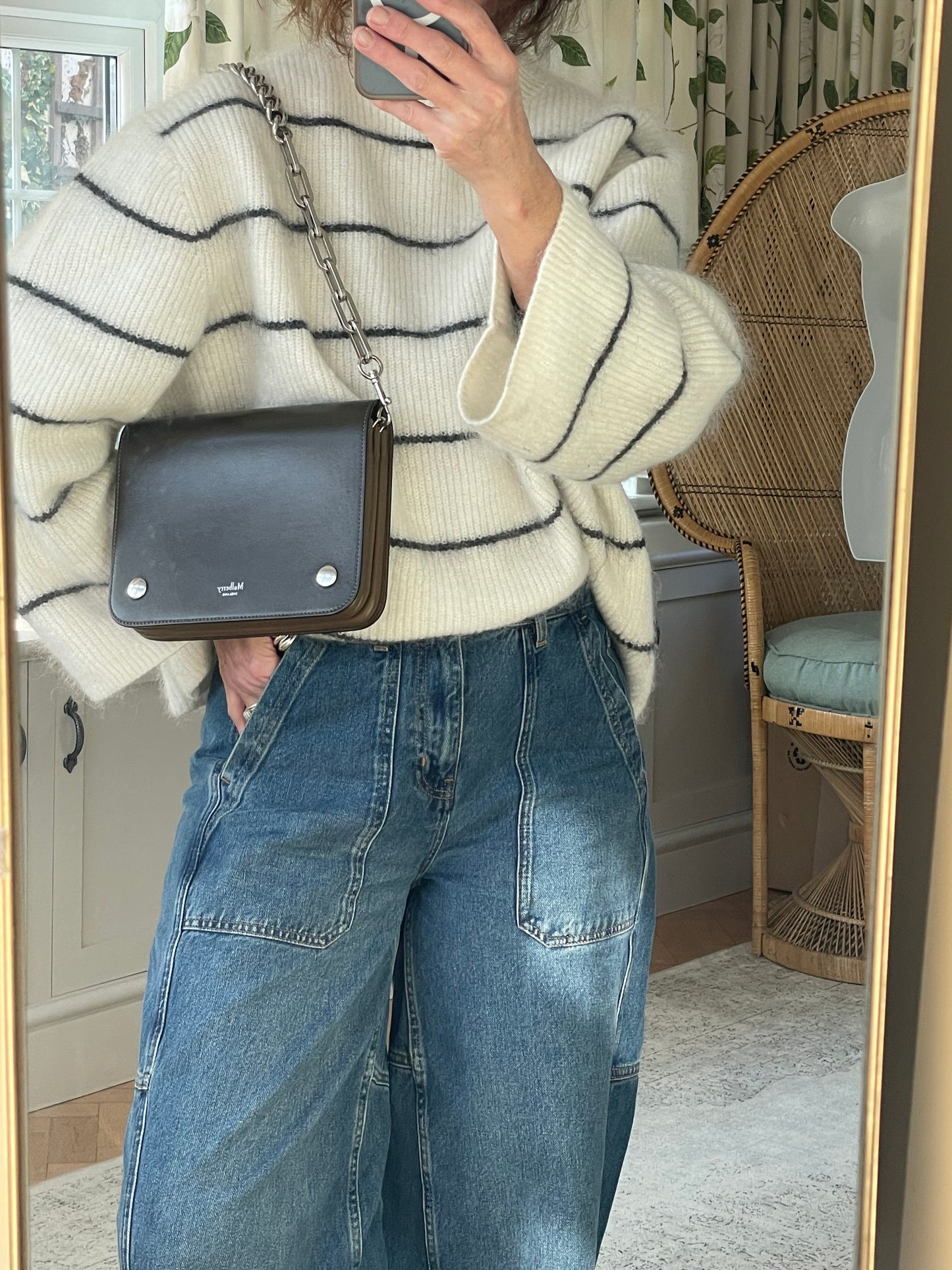 Preloved Mulberry Clifton Shoulder Bag/Clutch