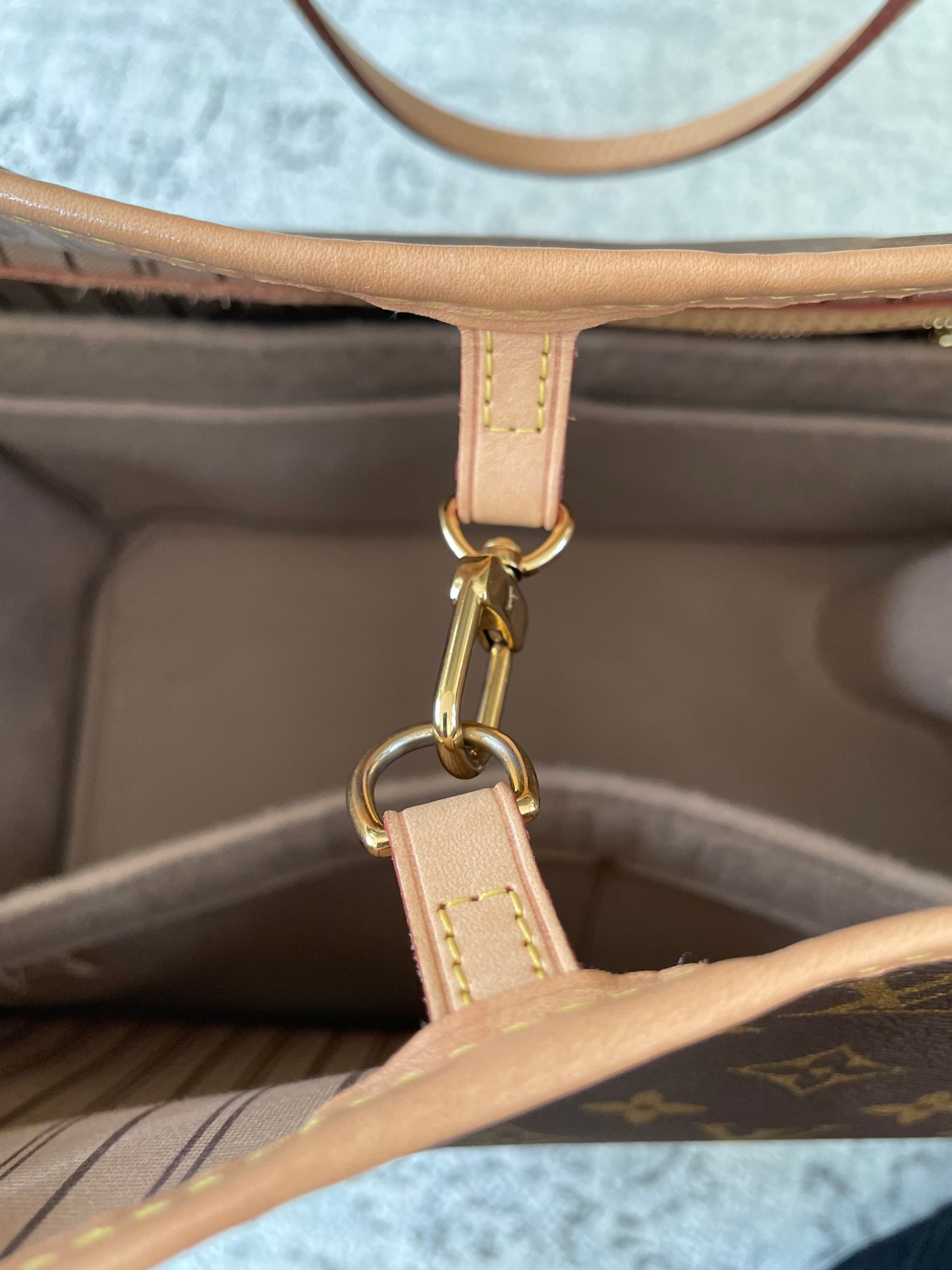 Preloved Louis Vuitton Neverfull Shopping Tote, MM