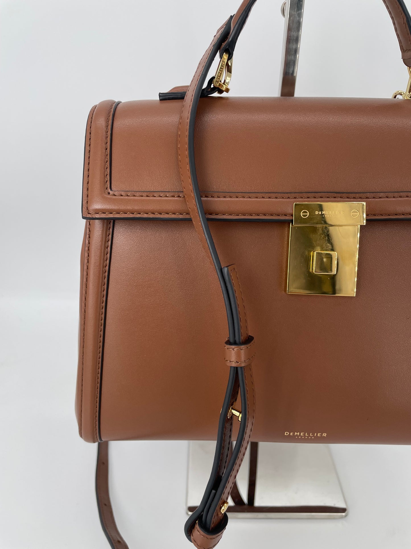 Preloved DeMellier Paris Top Handle Satchel Bag, Midi