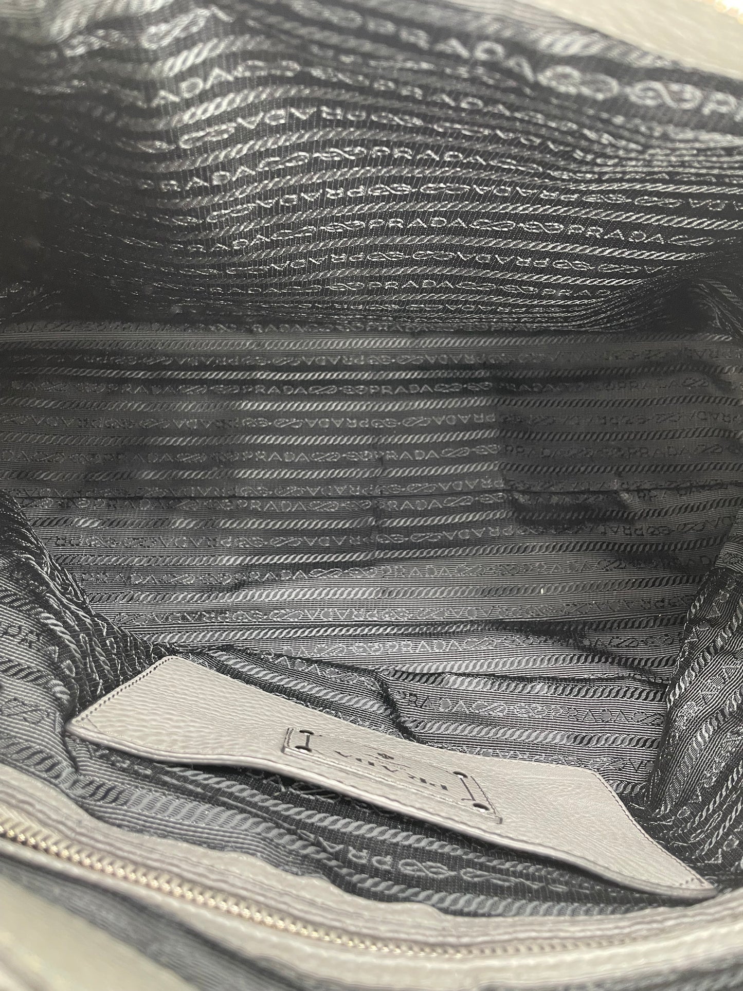 Preloved Prada Vitello Phenix Two Way Tote Bag, Large