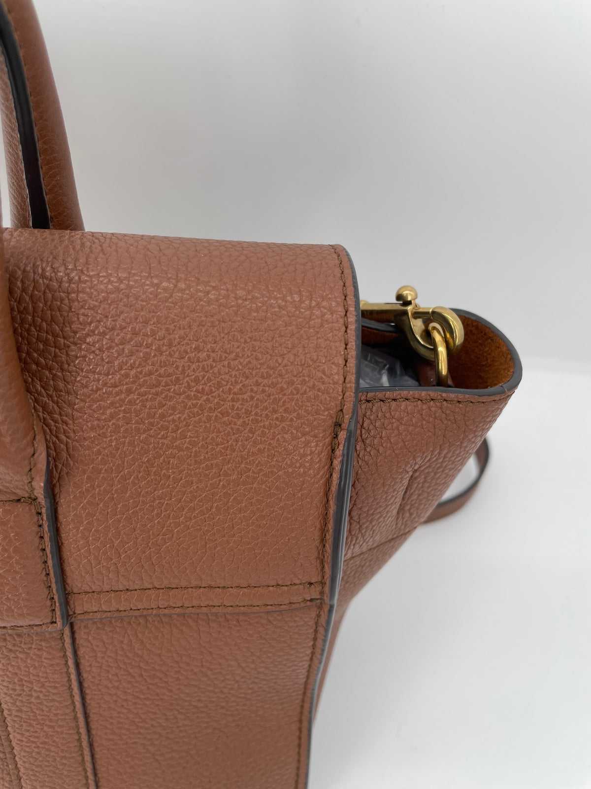 Preloved Mulberry Bayswater Satchel Bag, Small