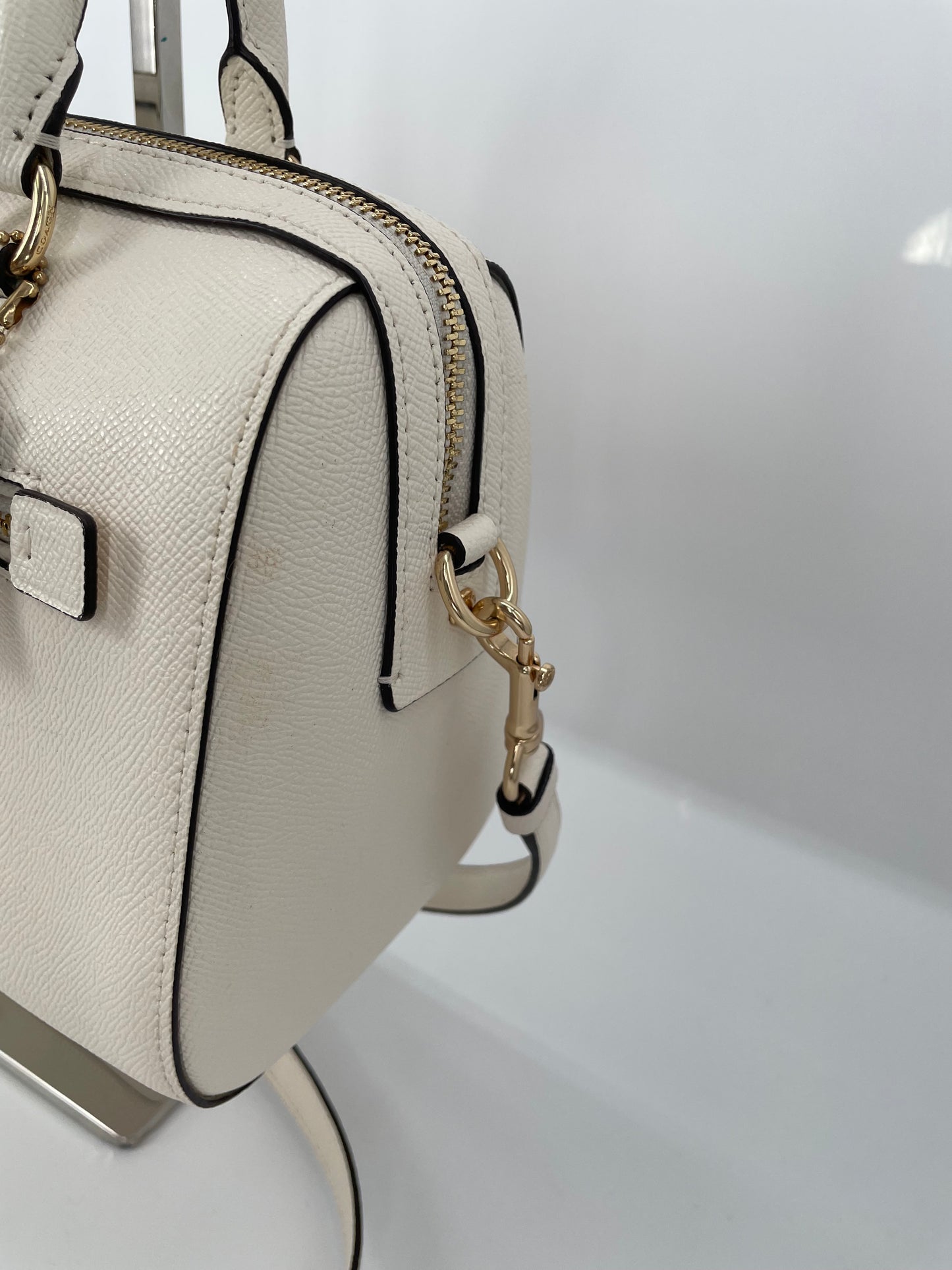 Preloved Coach Rowan Two Way Bowling Bag