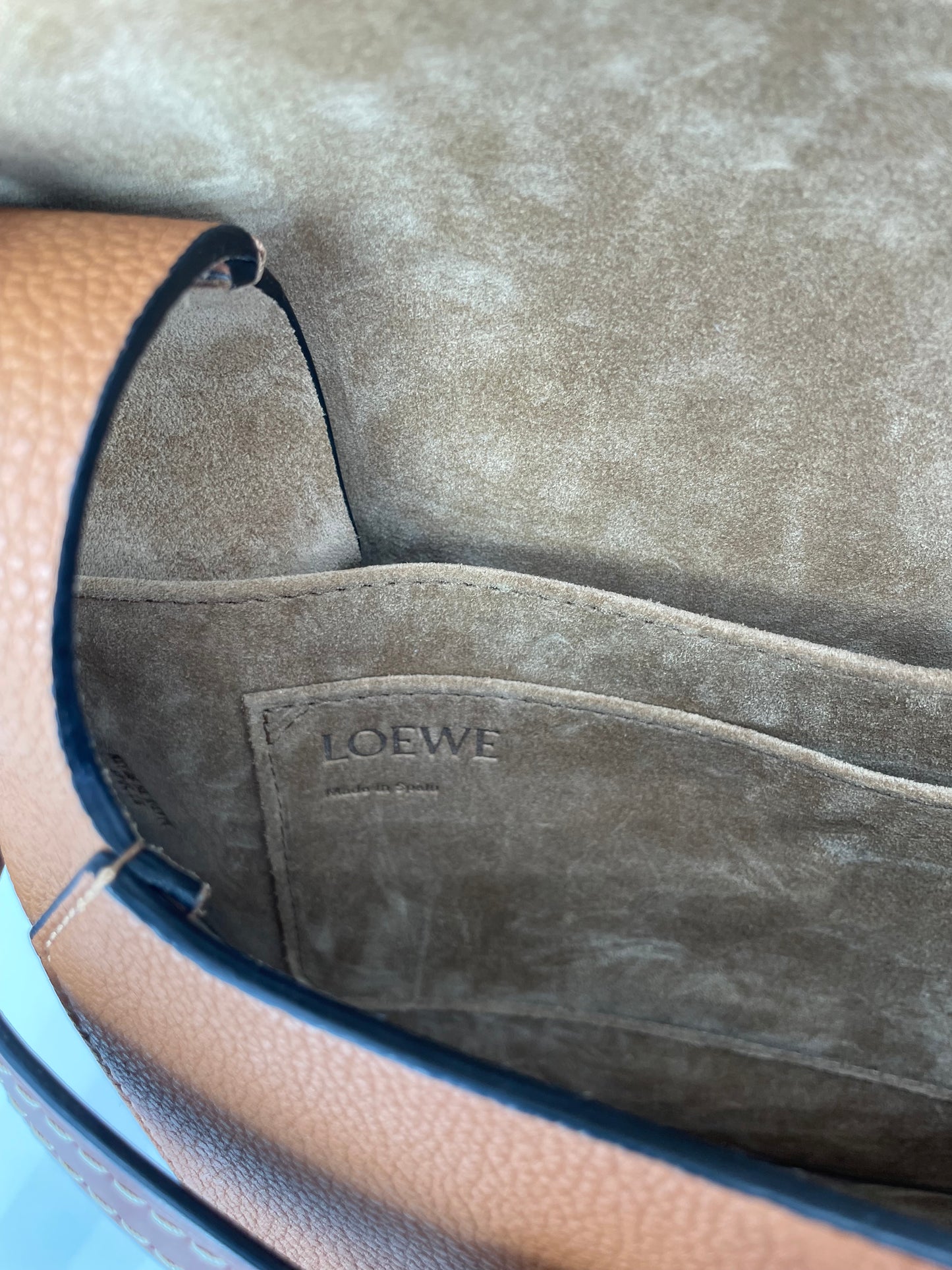 Preloved Loewe Gate Crossbody Bag, Small