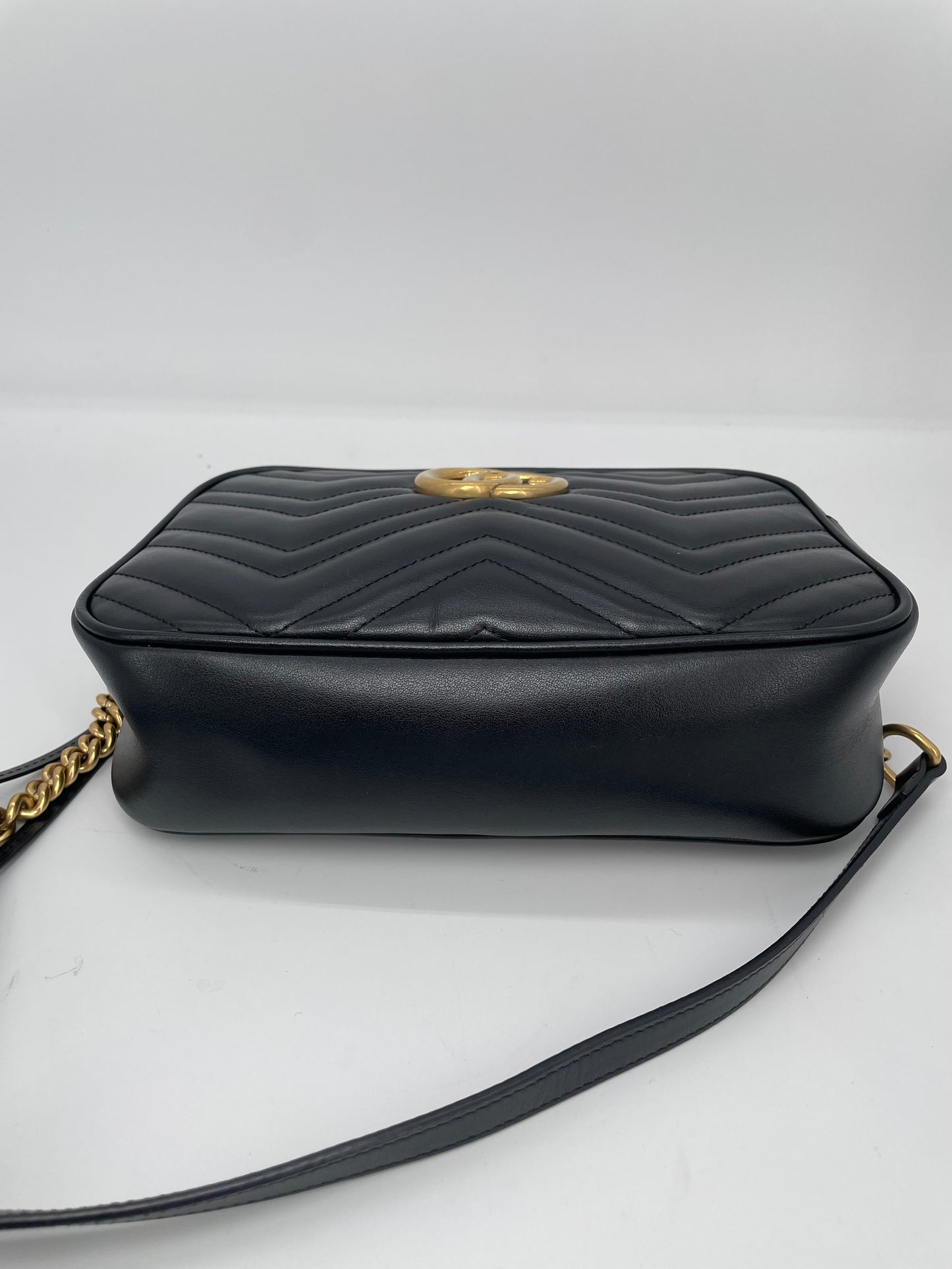 Preloved Gucci Marmont Shoulder Bag, Small