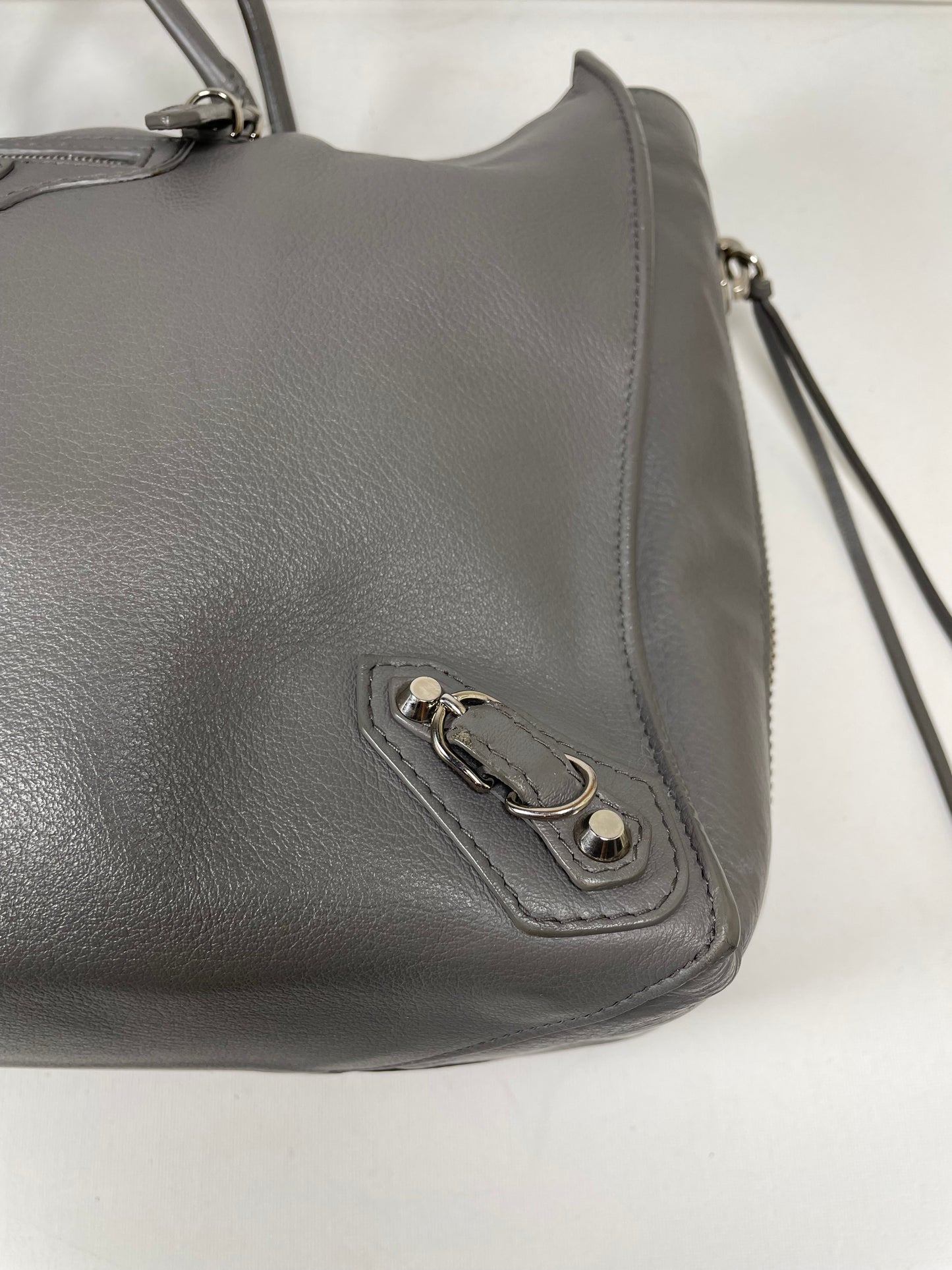 Preloved Balenciaga Papier Side Zip Tote, Medium