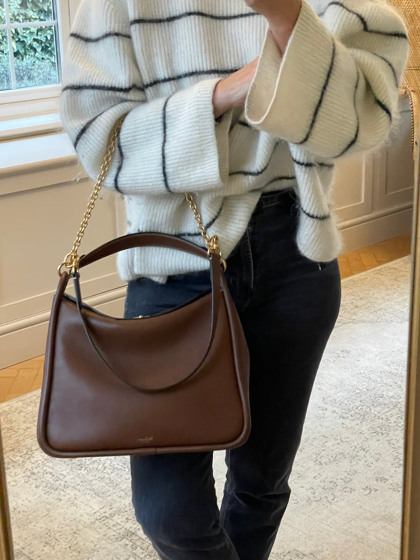 Preloved Mulberry Leighton Shoulder Bag, Medium