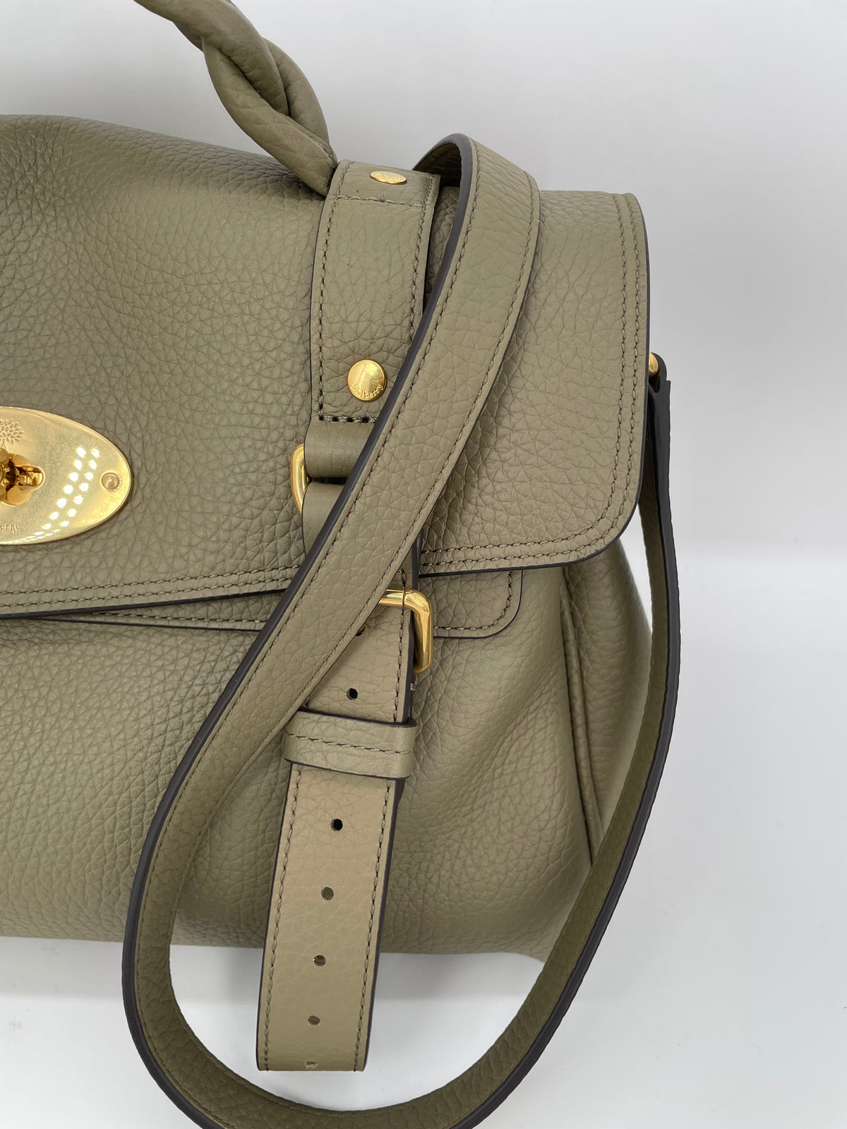 Preloved Mulberry Alexa Satchel Bag, Regular