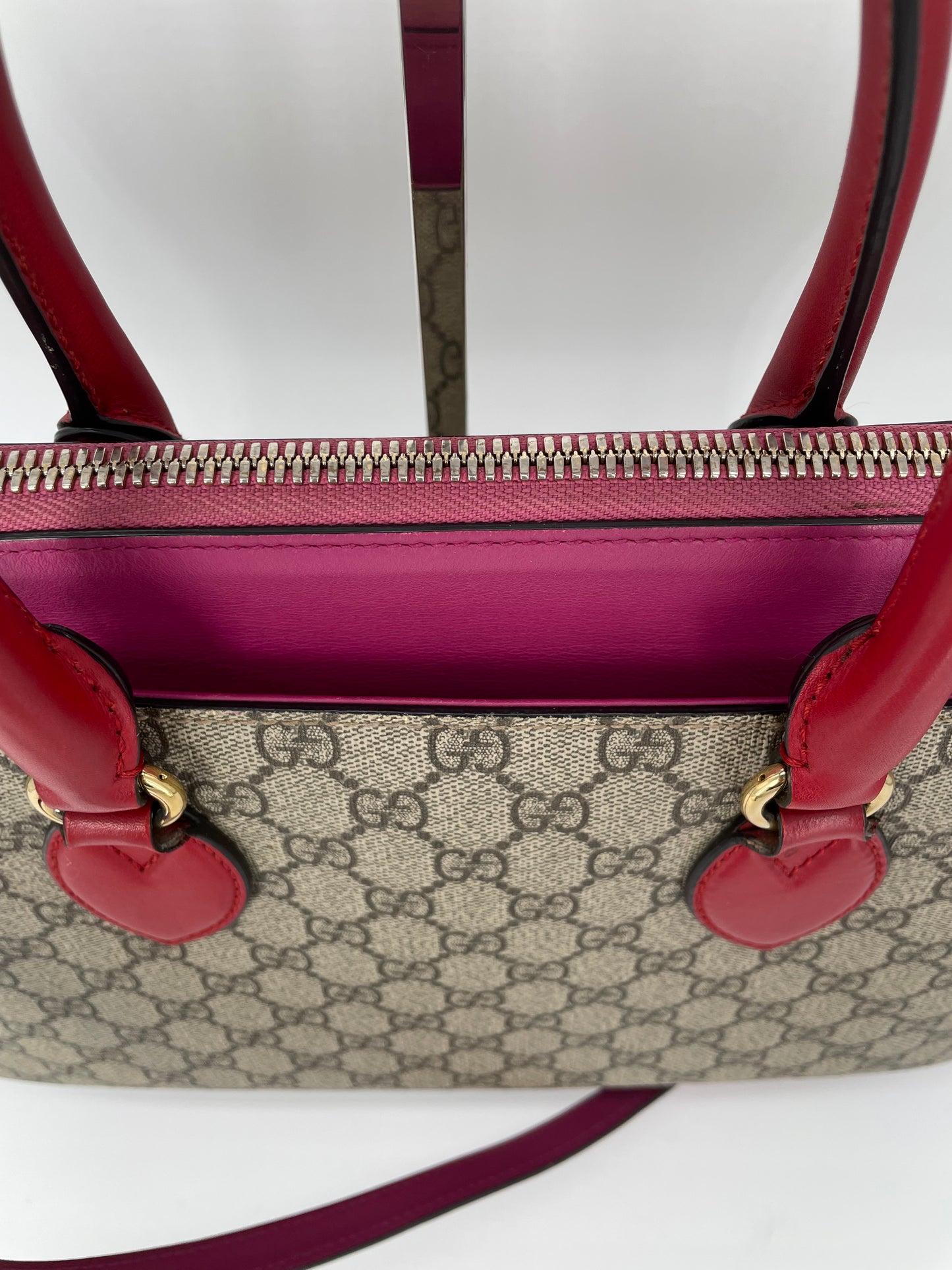 Preloved Gucci Supreme Monogram Tote Bag