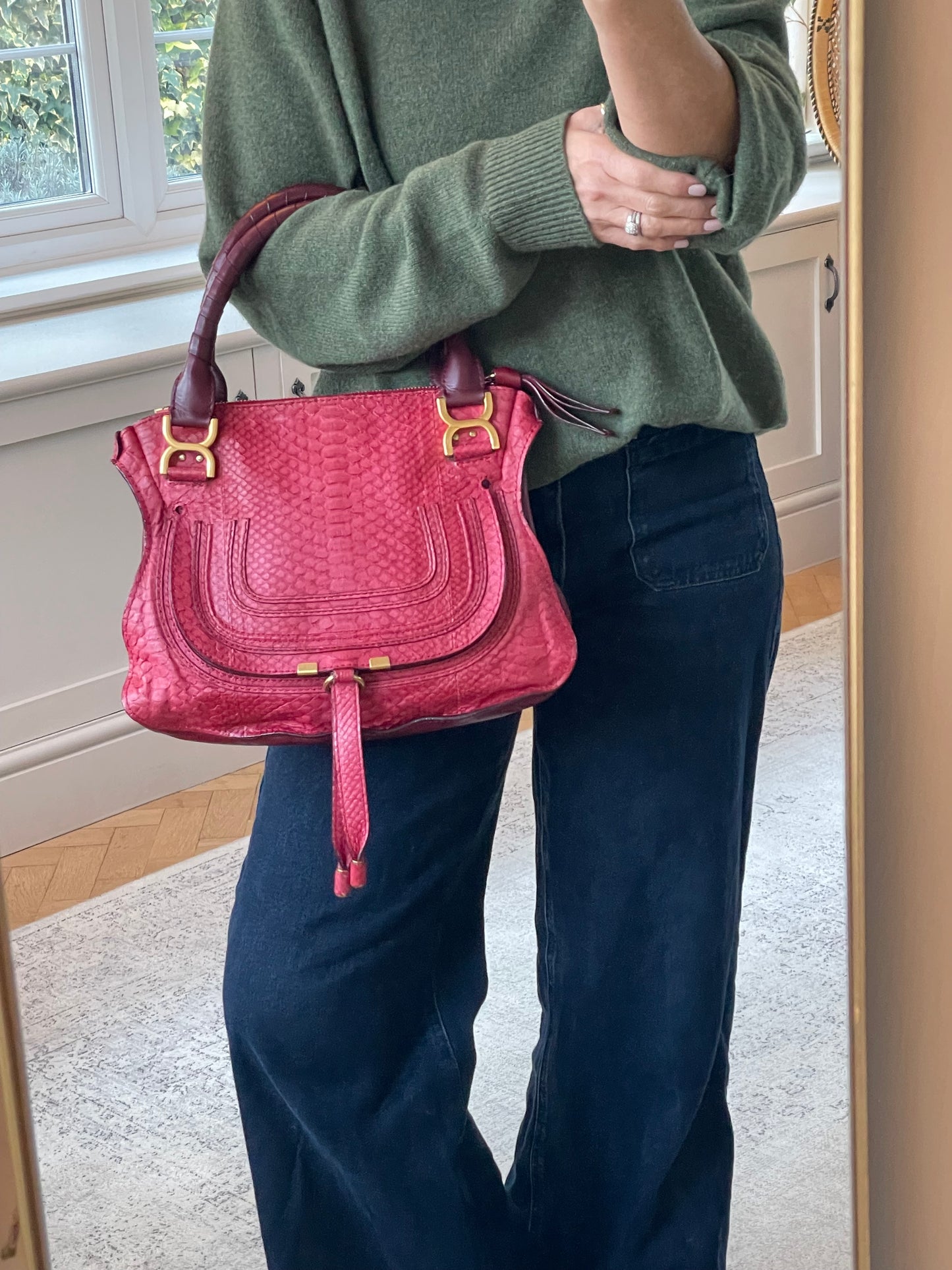 Preloved Chloe Marcie Satchel, Medium