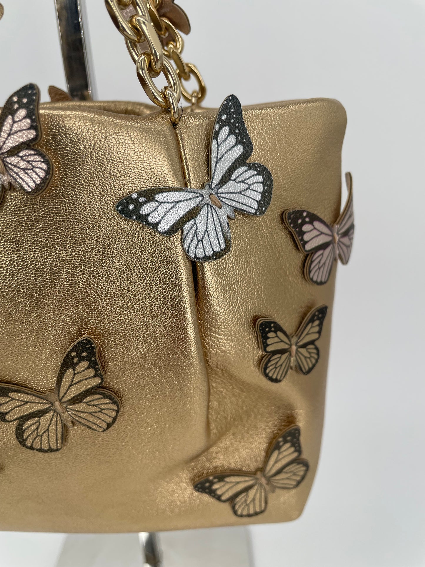 Preloved Aquazzura Papillion Tote Bag, Mini