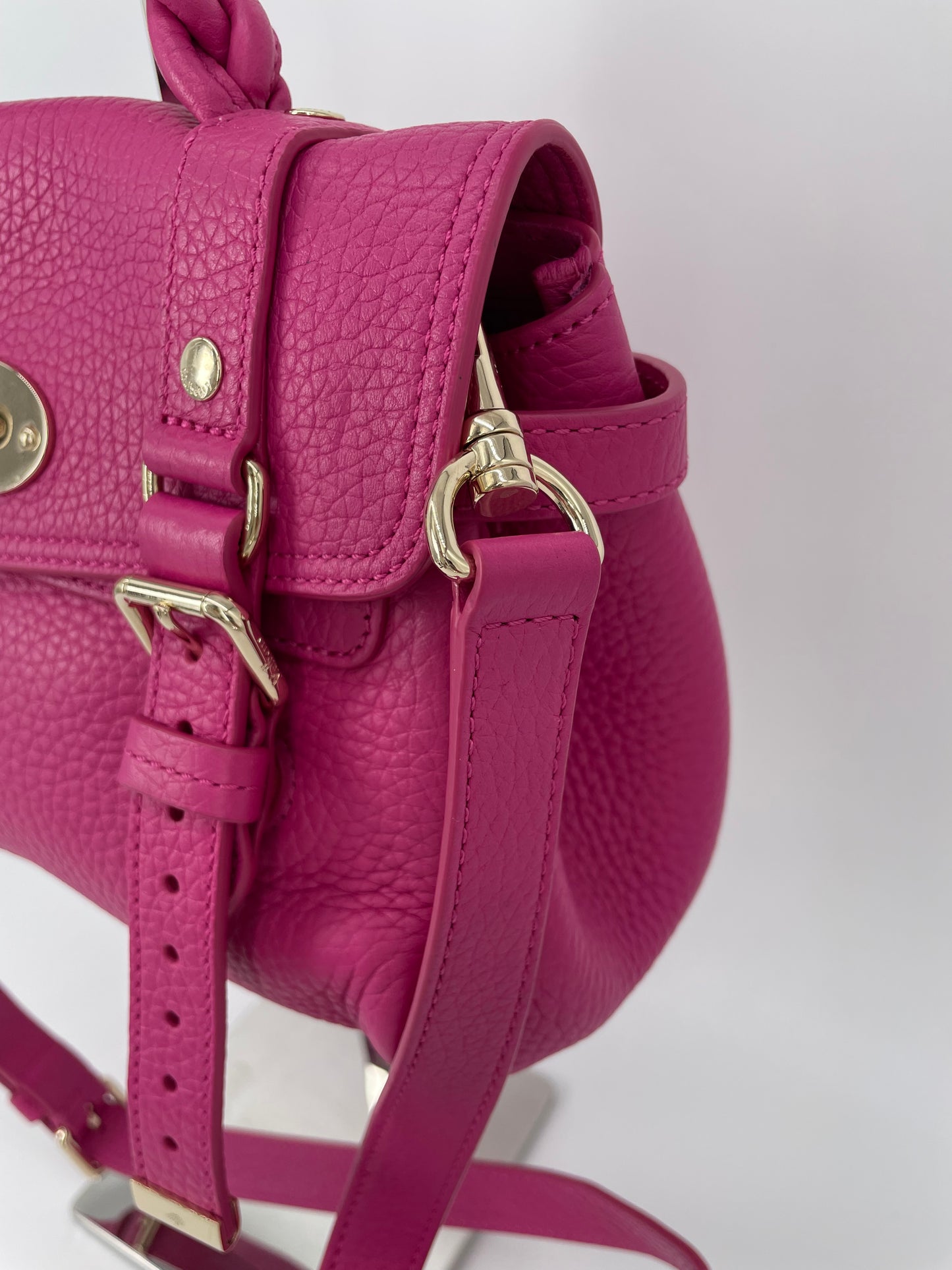 Preloved Mulberry Alexa Satchel Bag, Mini