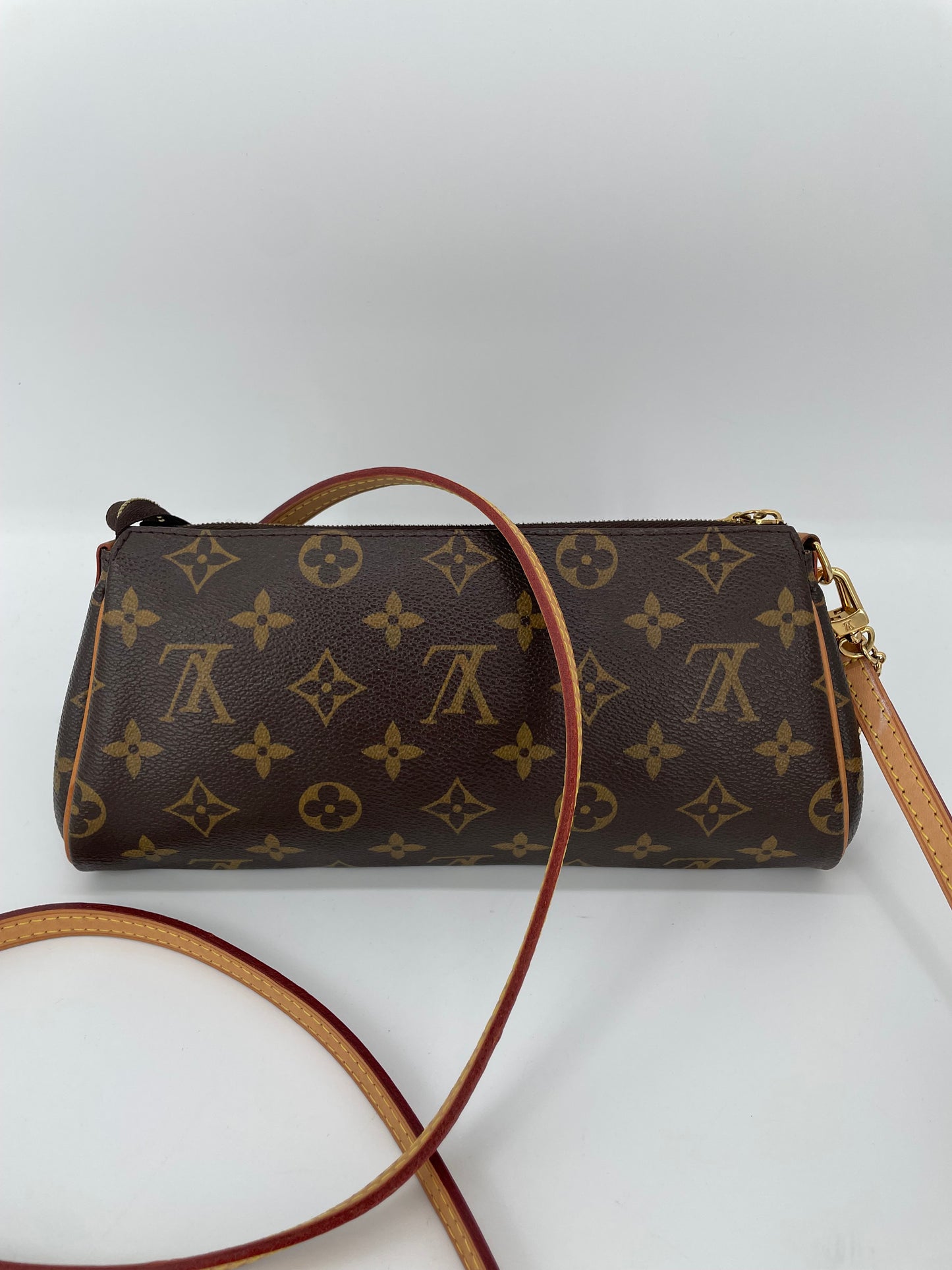 Preloved Louis Vuitton Monogram Canvas Eva Clutch/Crossbody Bag