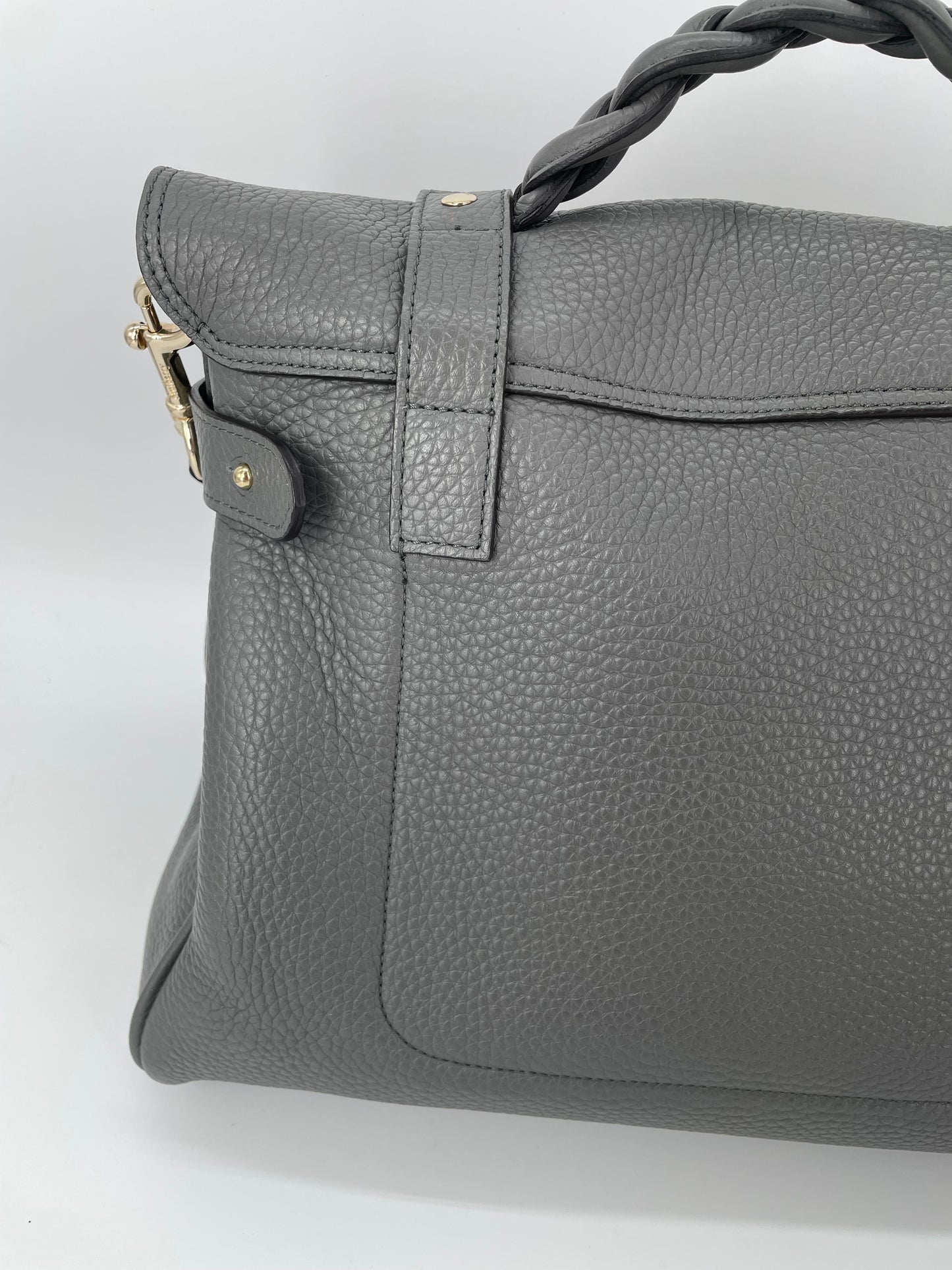 Preloved Mulberry Alexa Satchel Bag, Oversized
