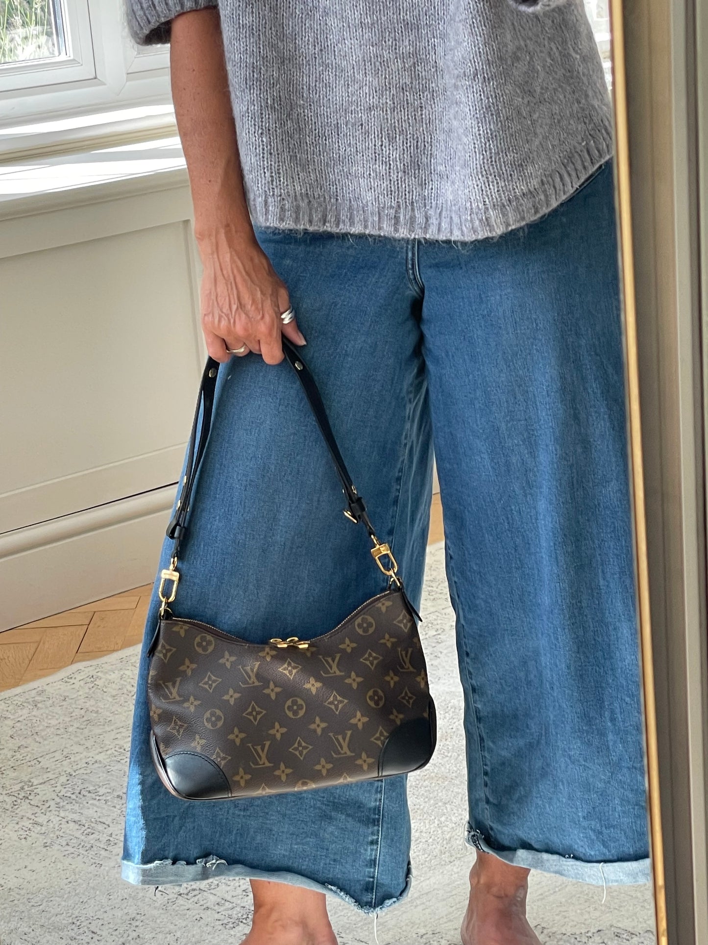 Preloved Louis Vuitton Boulogne NM PM Shoulder Bag