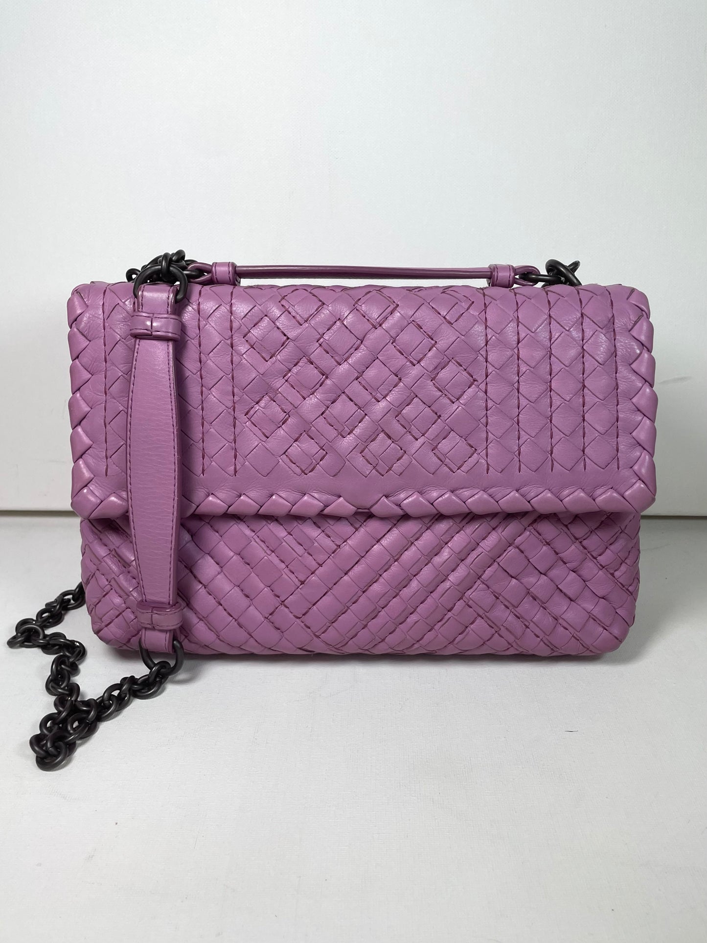 Preloved Bottega Veneta Boutis Intrecciato Olimpia Bag, Small