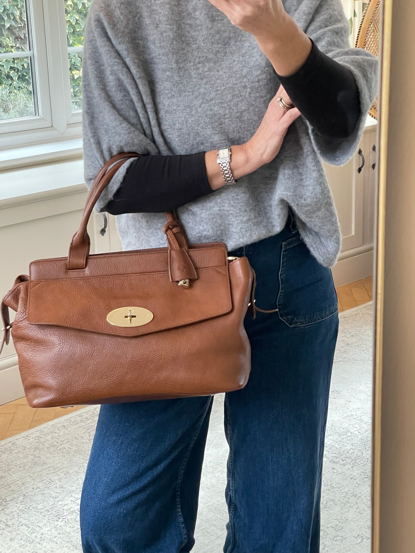 Preloved Mulberry Blenheim Tote Bag