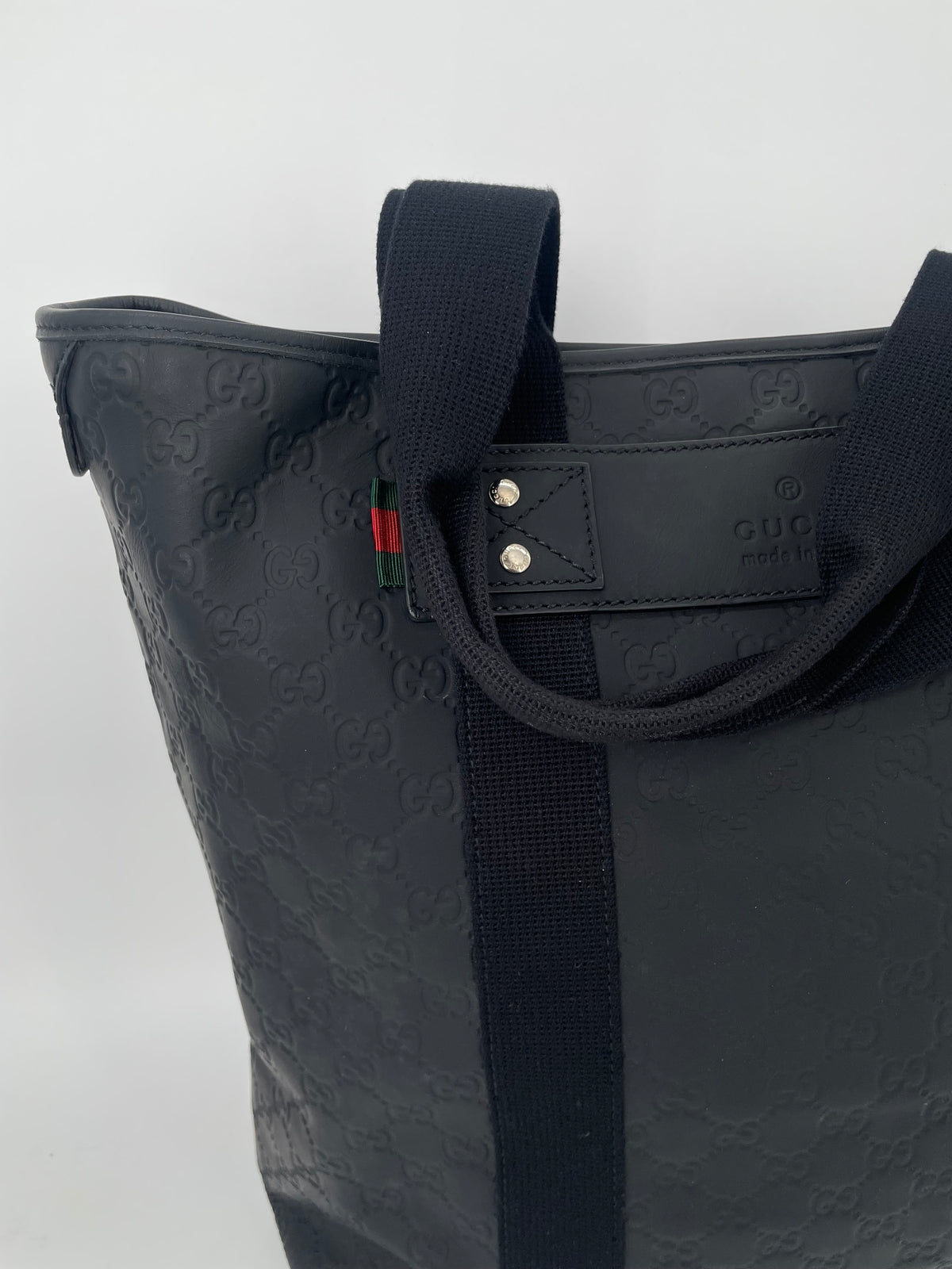 Preloved Gucci Guccissima Shoulder Tote Bag