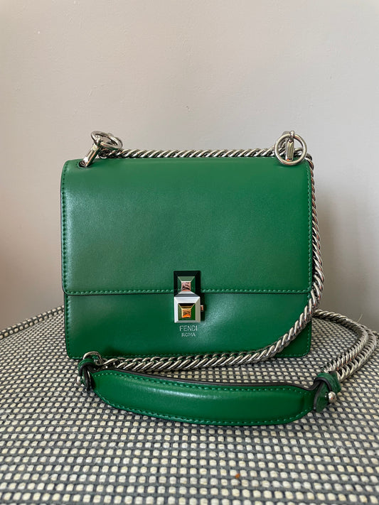 Preloved Fendi Kan I Two Way Shoulder Bag, Small