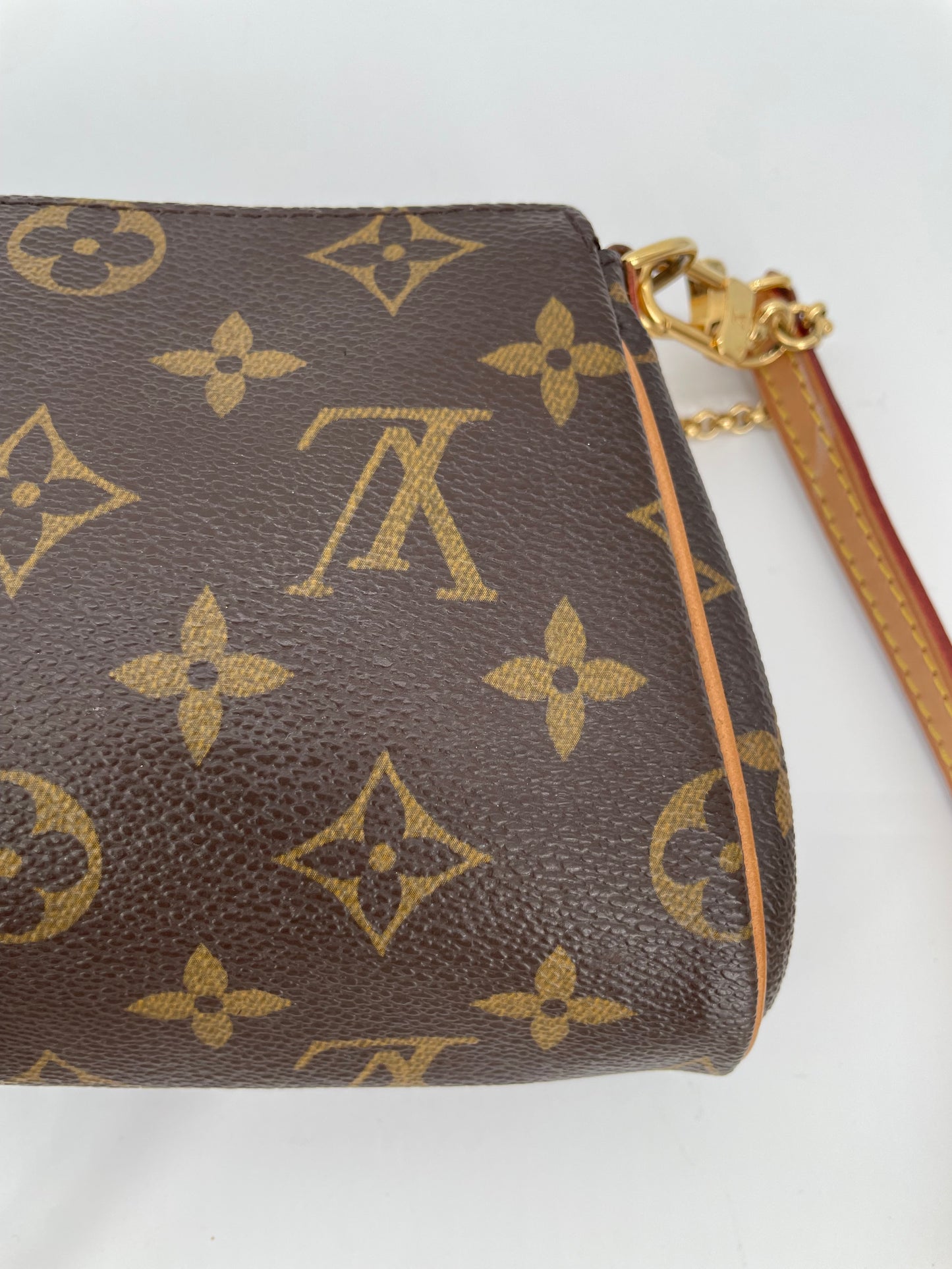 Preloved Louis Vuitton Monogram Canvas Eva Clutch/Crossbody Bag