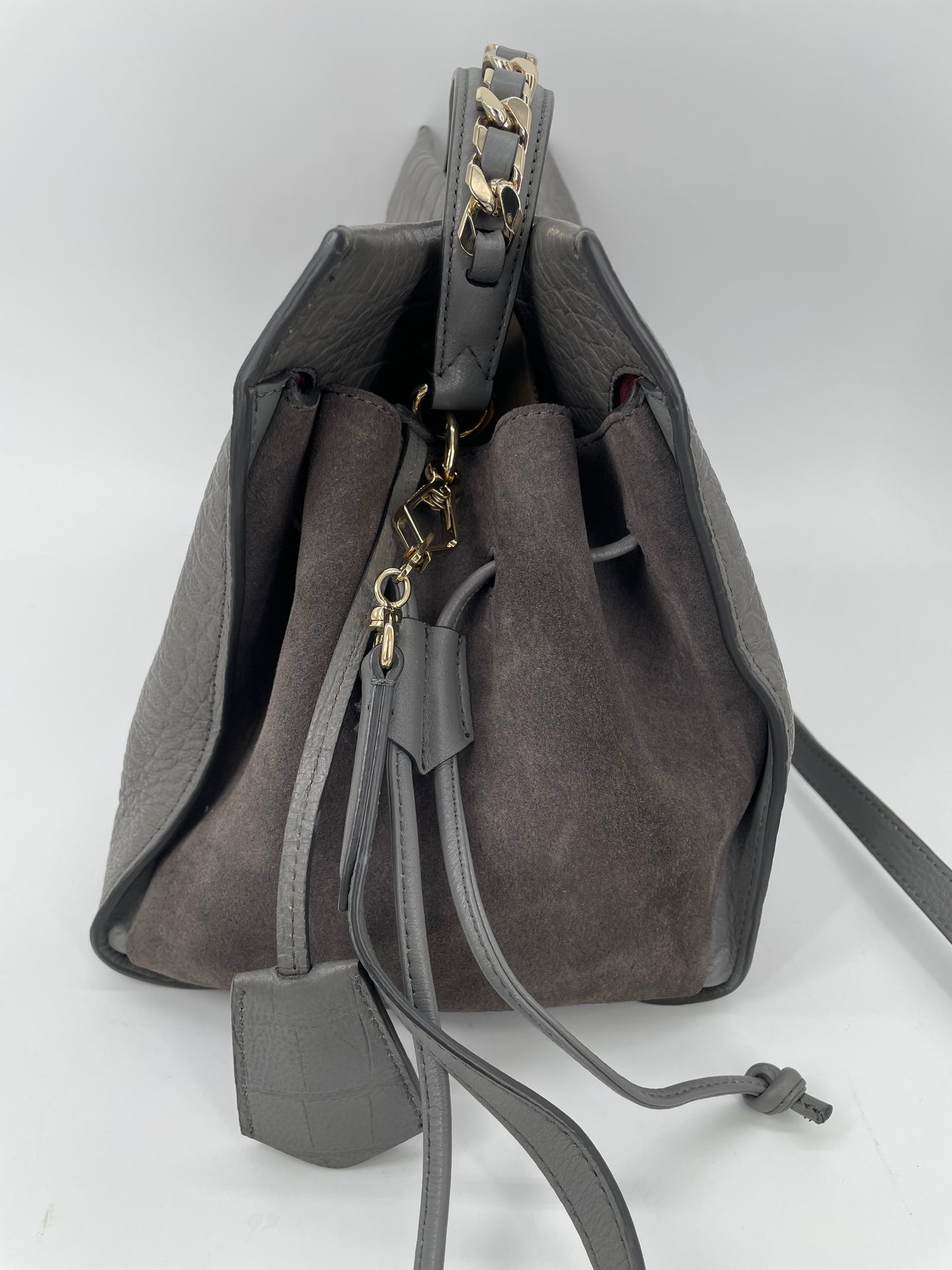 Preloved Mulberry Iris Top Handle Bag, Large