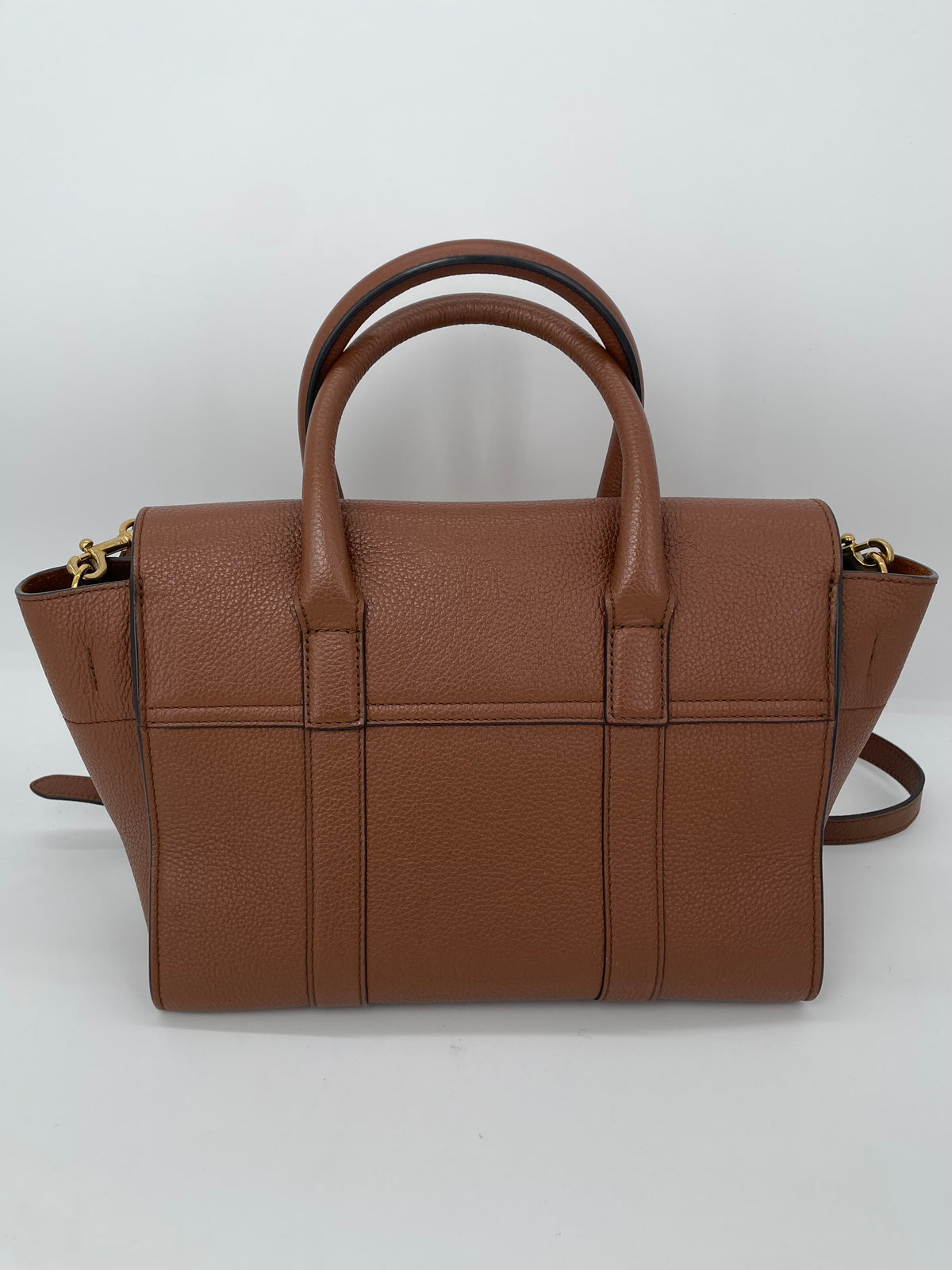 Preloved Mulberry Bayswater Satchel Bag, Small