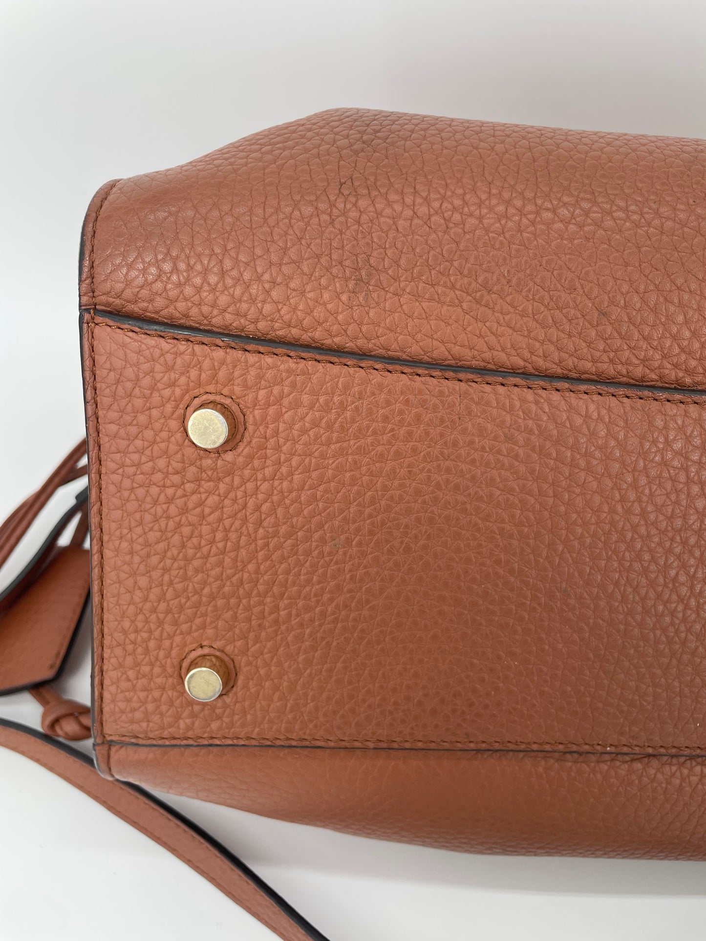 Preloved Mulberry Iris Top Handle Tote Bag, Large