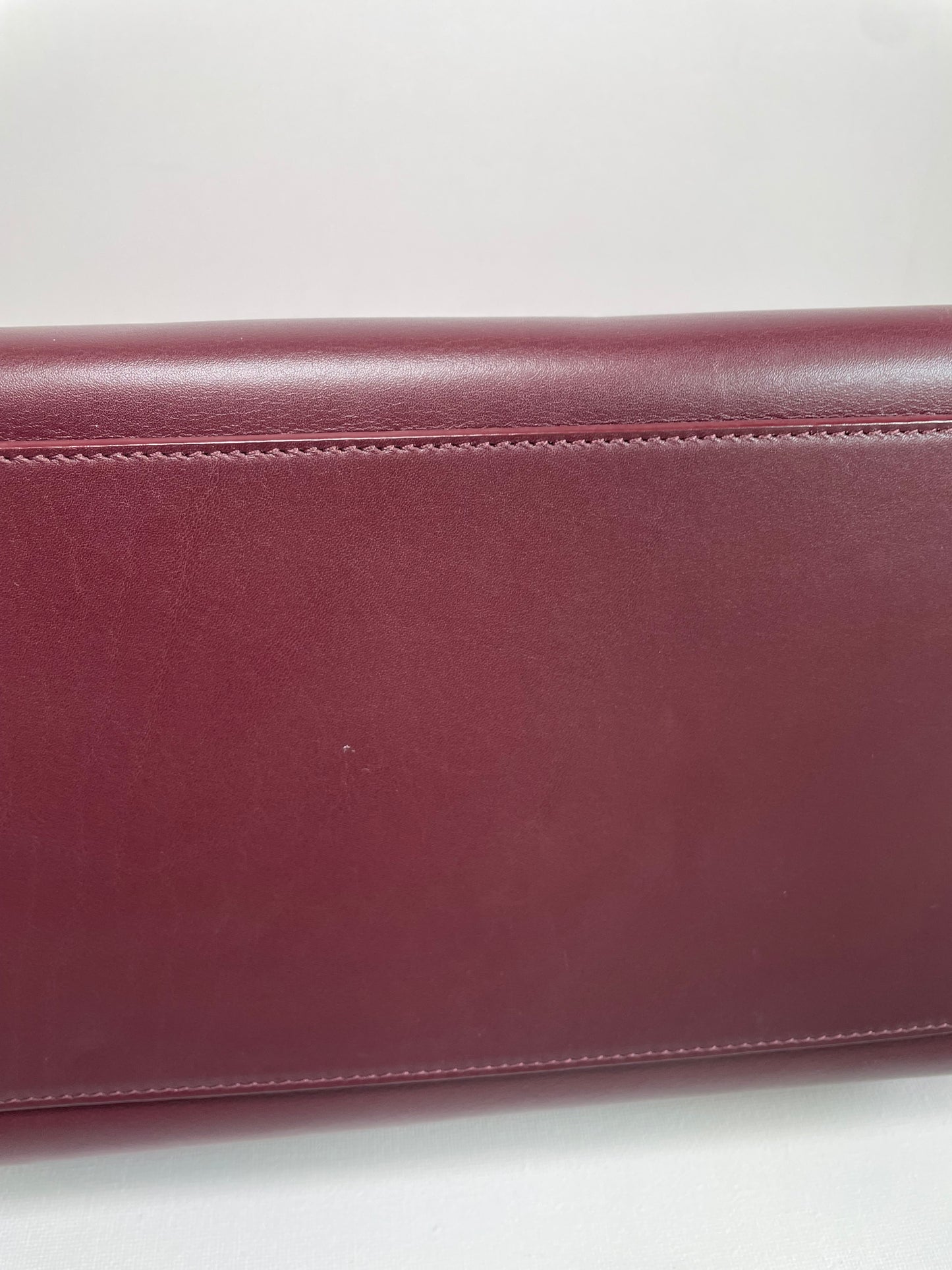 Preloved Celine Trapeze Satchel Bag, Small