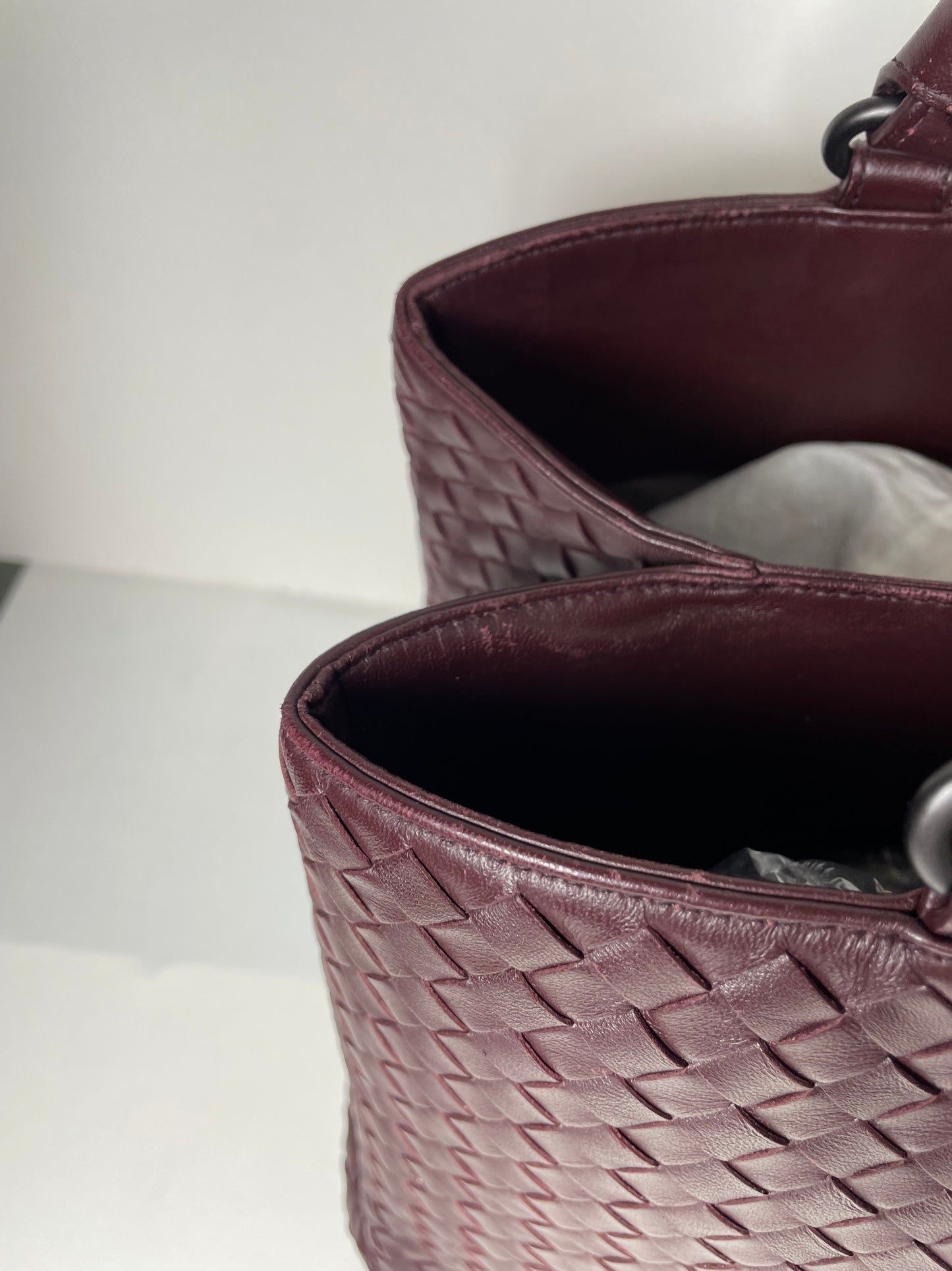 Preloved Bottega Veneta Milano Tote Bag, Medium