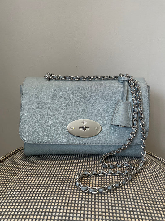 Preloved Mulberry Lily Shoulder Bag, Medium
