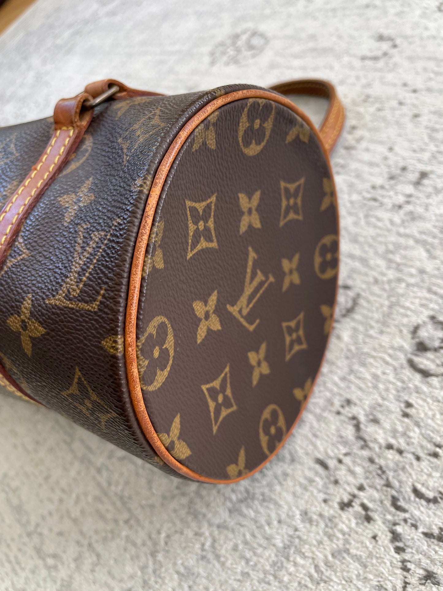 Preloved Vintage Louis Vuitton Monogram Papillon Bag, 26