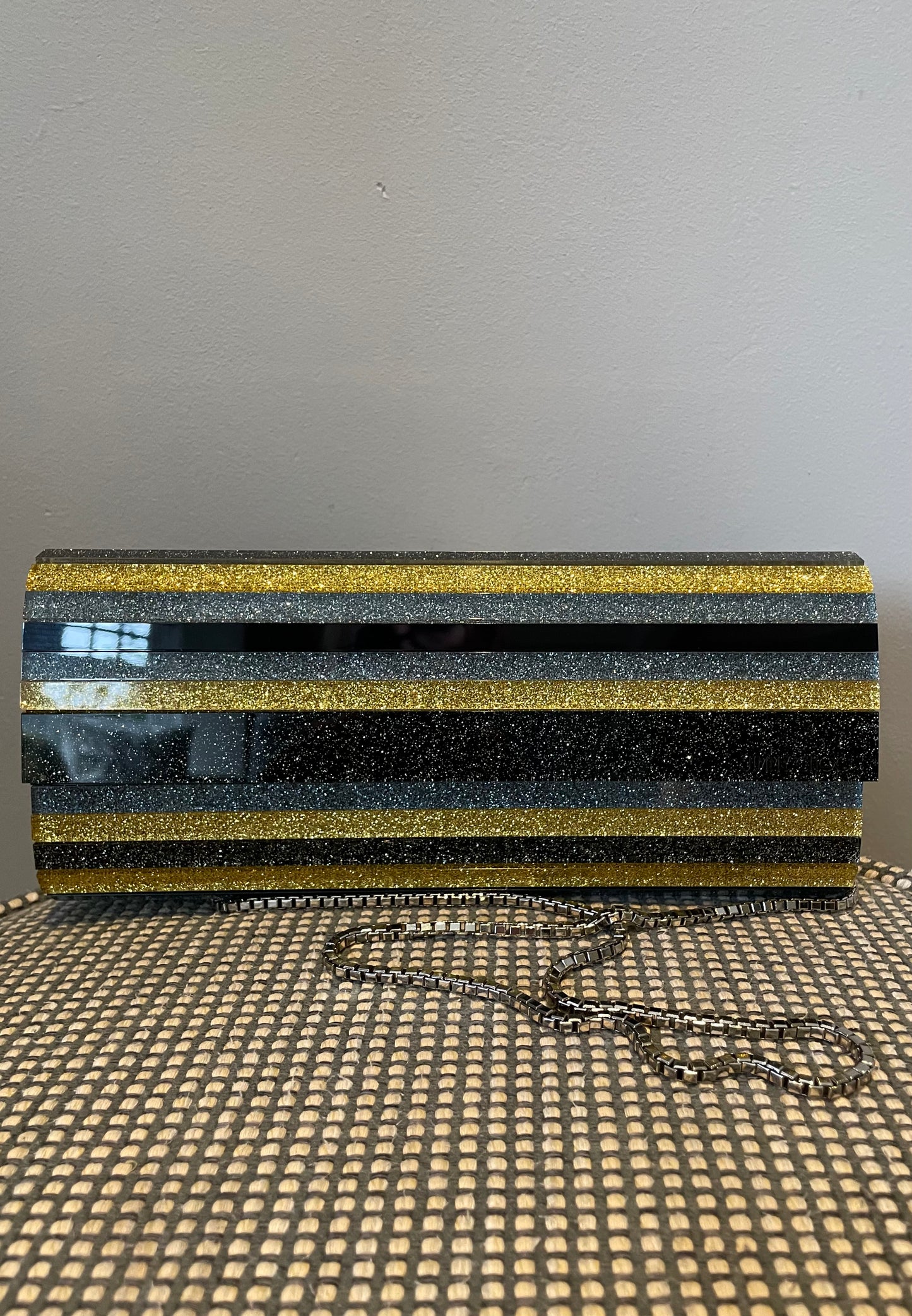 Preloved Jimmy Choo Sweetie clutch bag