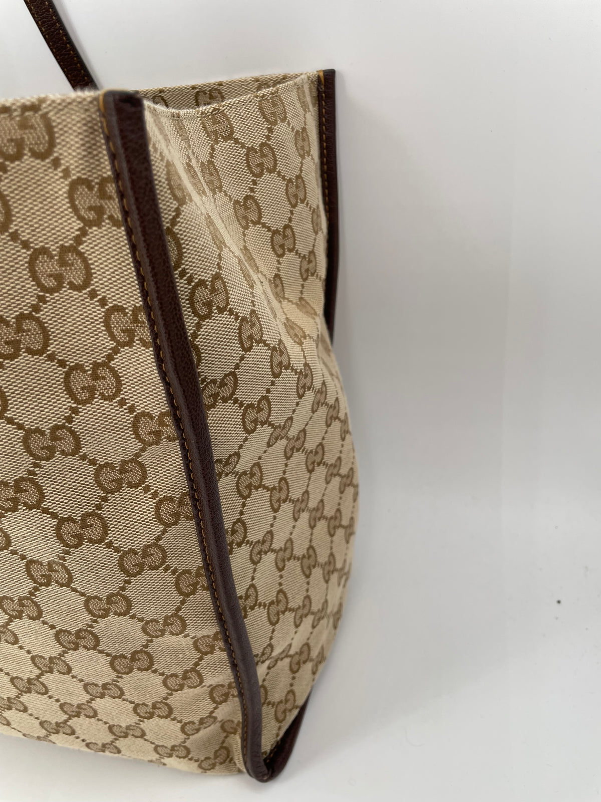 Preloved Gucci Londres Tote Bag, Large