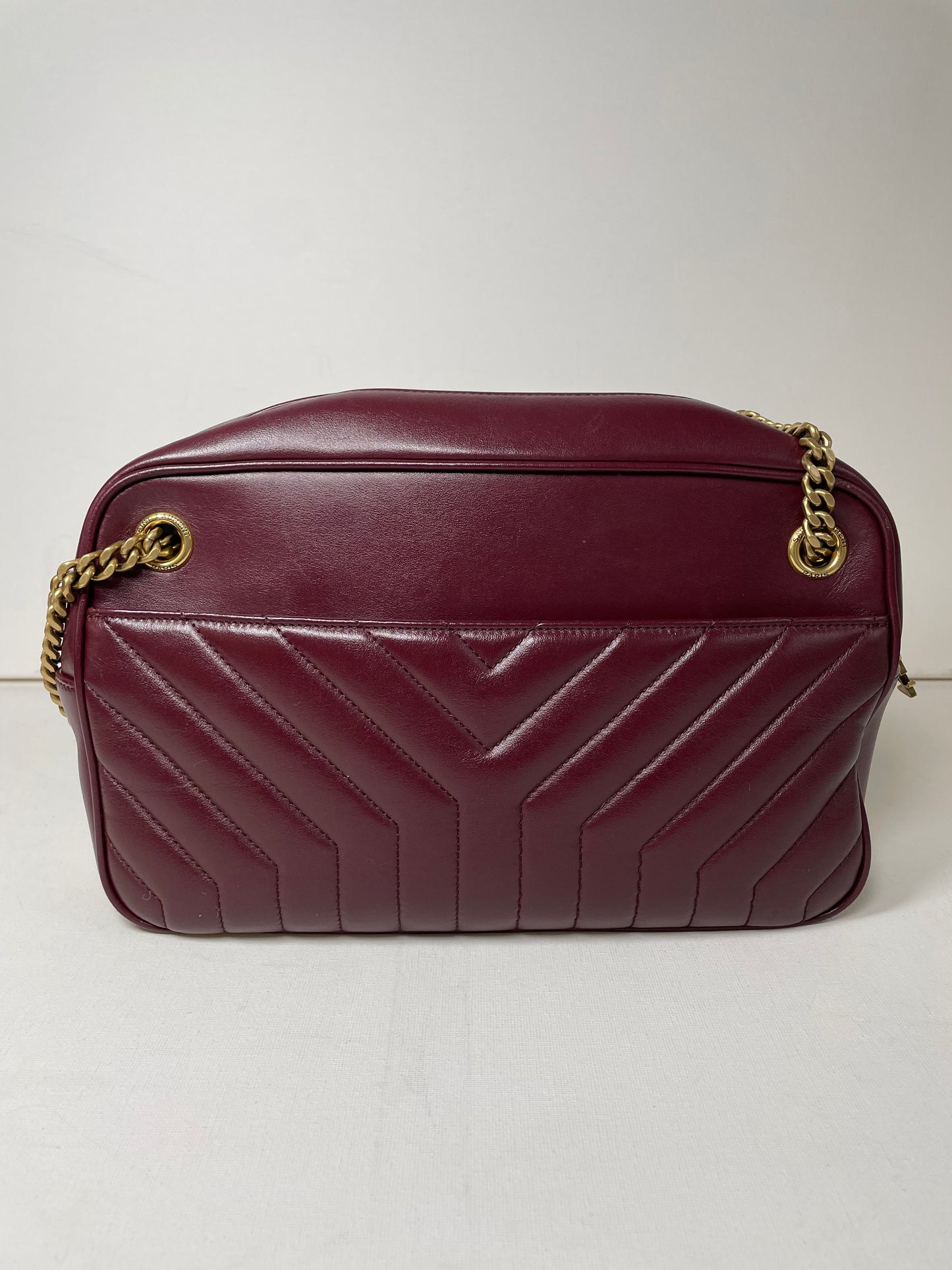 Preloved Saint Laurent Joan Camera Crossbody Bag, Medium