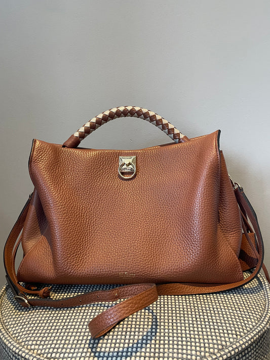 Preloved Mulberry Iris Top Handle Tote Bag, Large