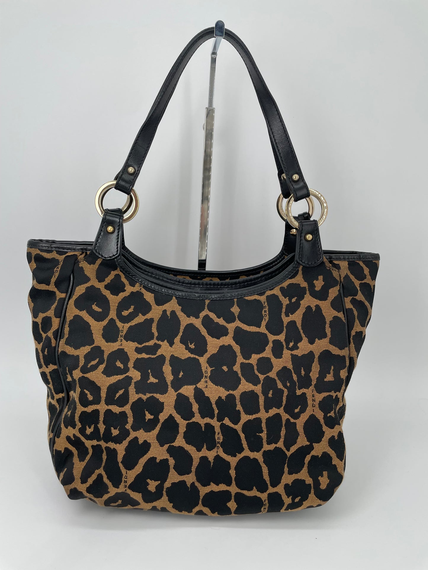 Preloved, Vintage Fendi Chef Canvas Shoulder tote bag