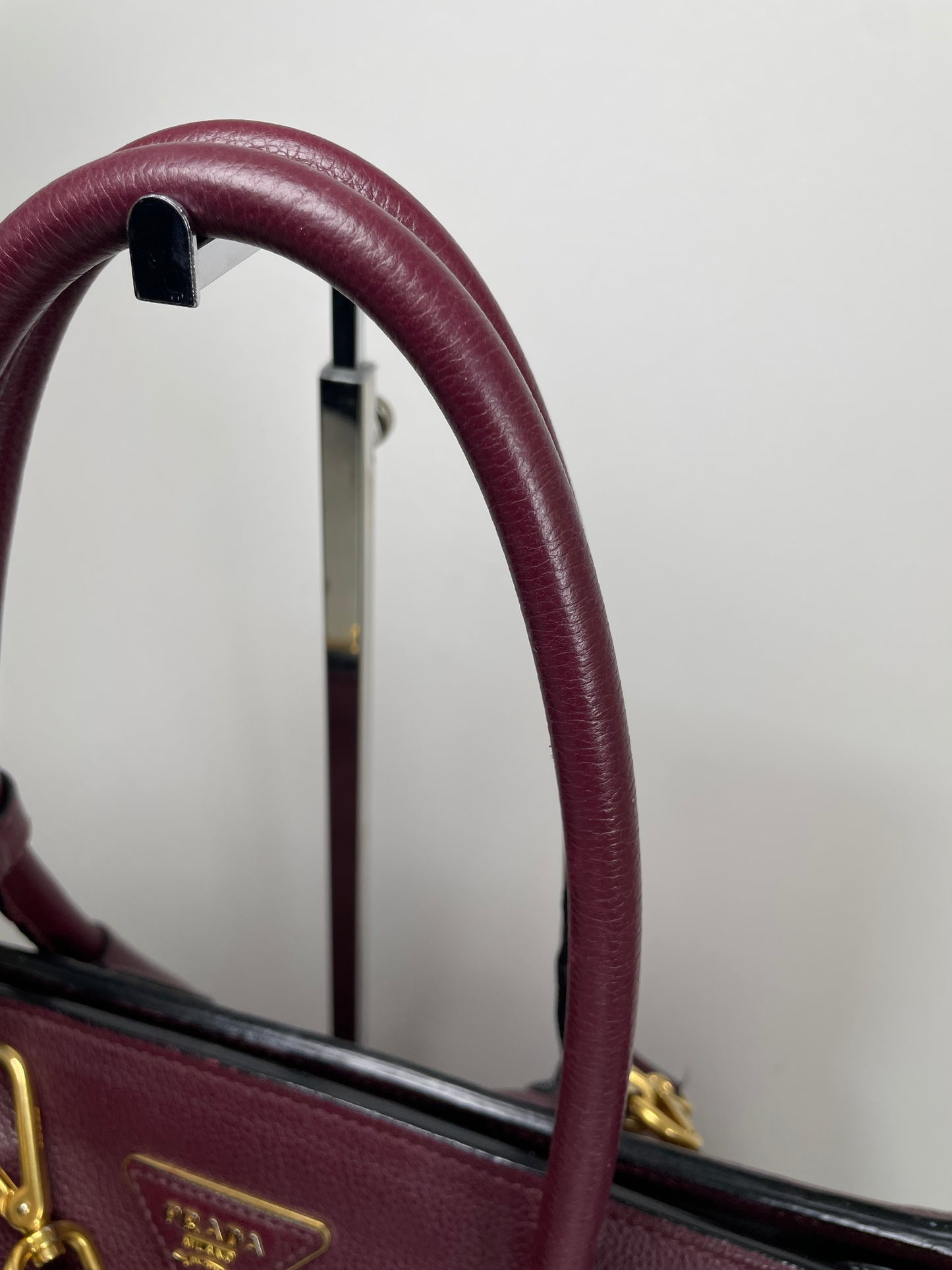 Preloved Prada Vitello Daino Tote Bag