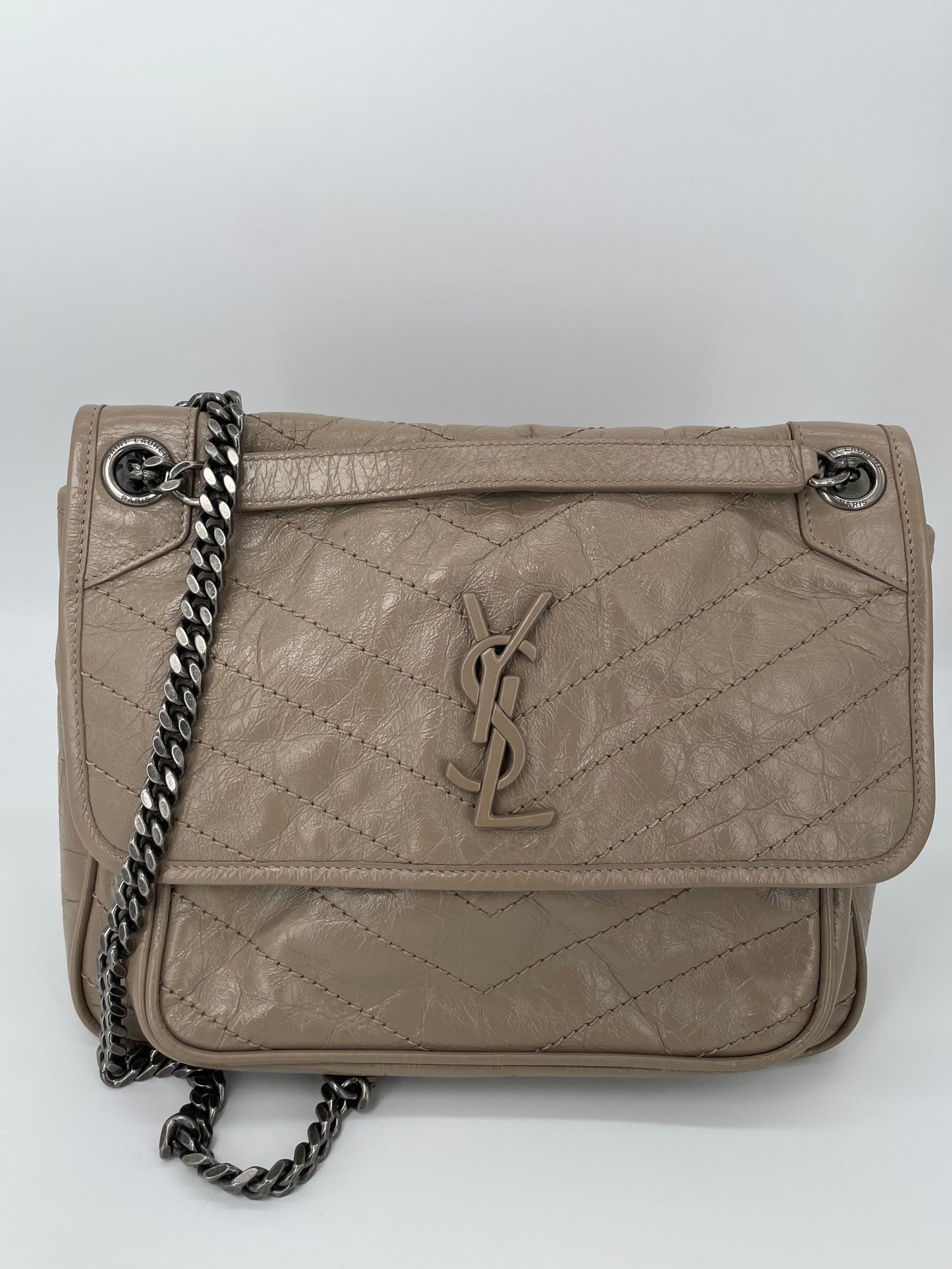 Preloved Saint Laurent Niki Shoulder Bag, Medium