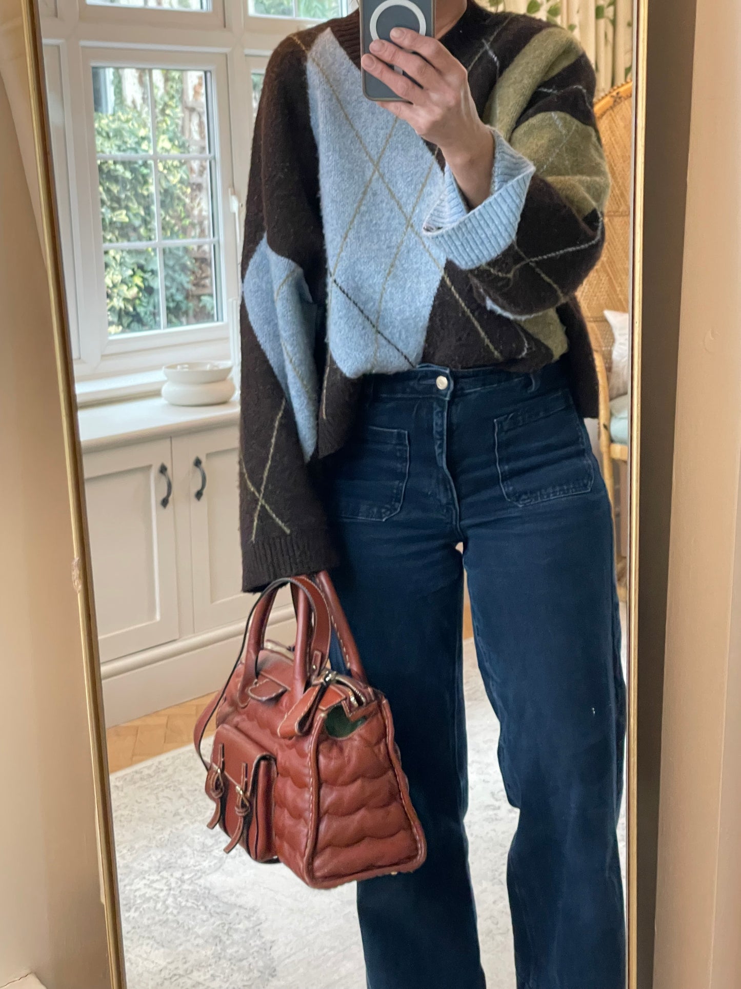 Preloved Chloe Edith Satchel Tote Bag, Medium