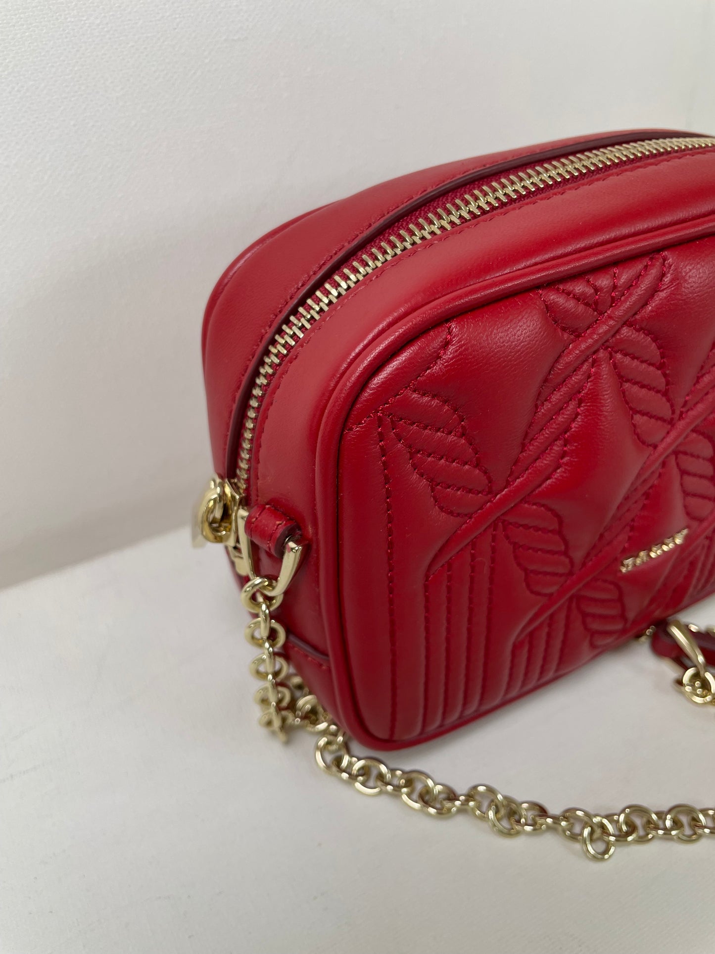 Preloved Bally Quilted Shoulder Bag